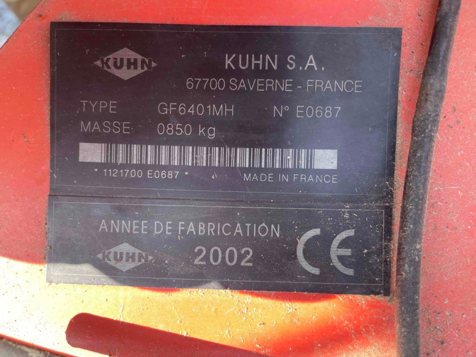 Kreiselheuer типа Kuhn Faneur FANEUSE 6401 Kuhn, Gebrauchtmaschine в SAINT CLAIR SUR ELLE (Фотография 3)