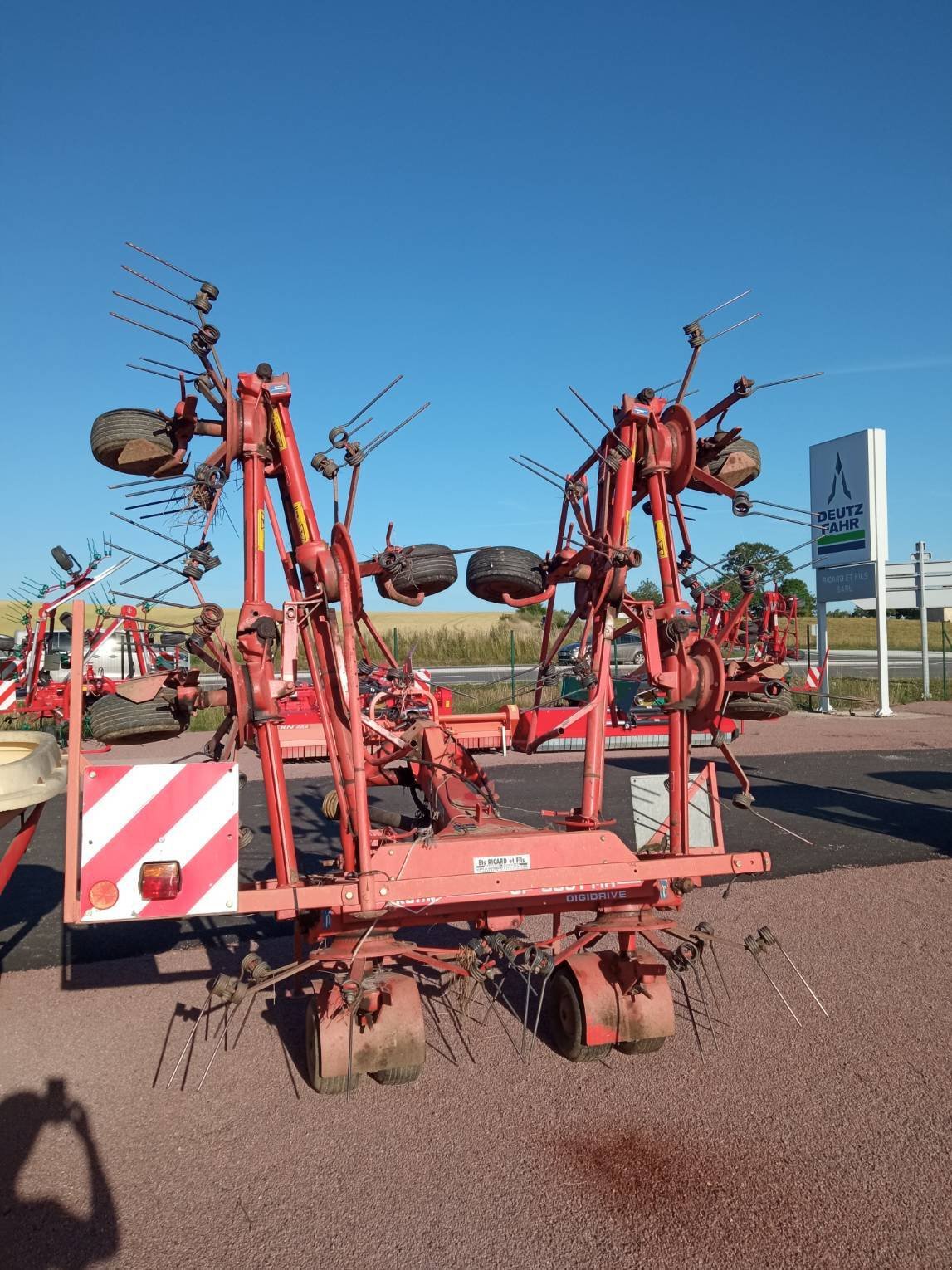 Kreiselheuer del tipo Kuhn Faneur GF8501MH Kuhn, Gebrauchtmaschine In LA SOUTERRAINE (Immagine 3)