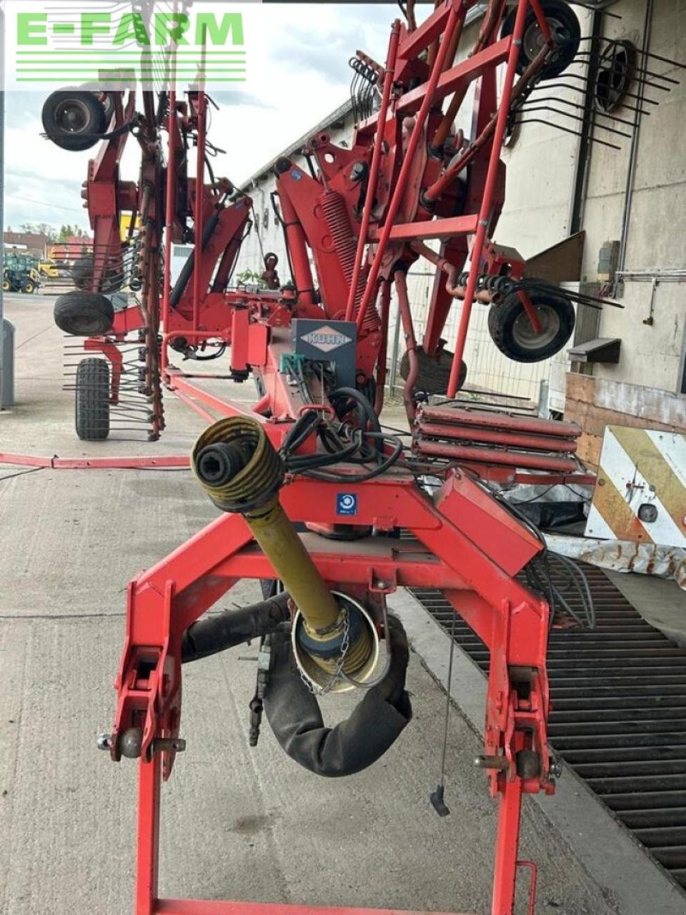 Kreiselheuer Türe ait Kuhn ga 8020, Gebrauchtmaschine içinde ANRODE / OT LENGEFELD (resim 1)