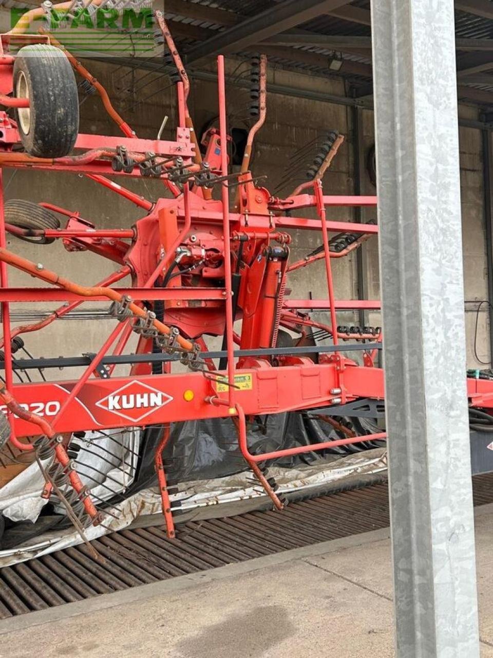 Kreiselheuer del tipo Kuhn ga 8020, Gebrauchtmaschine In ANRODE / OT LENGEFELD (Immagine 5)