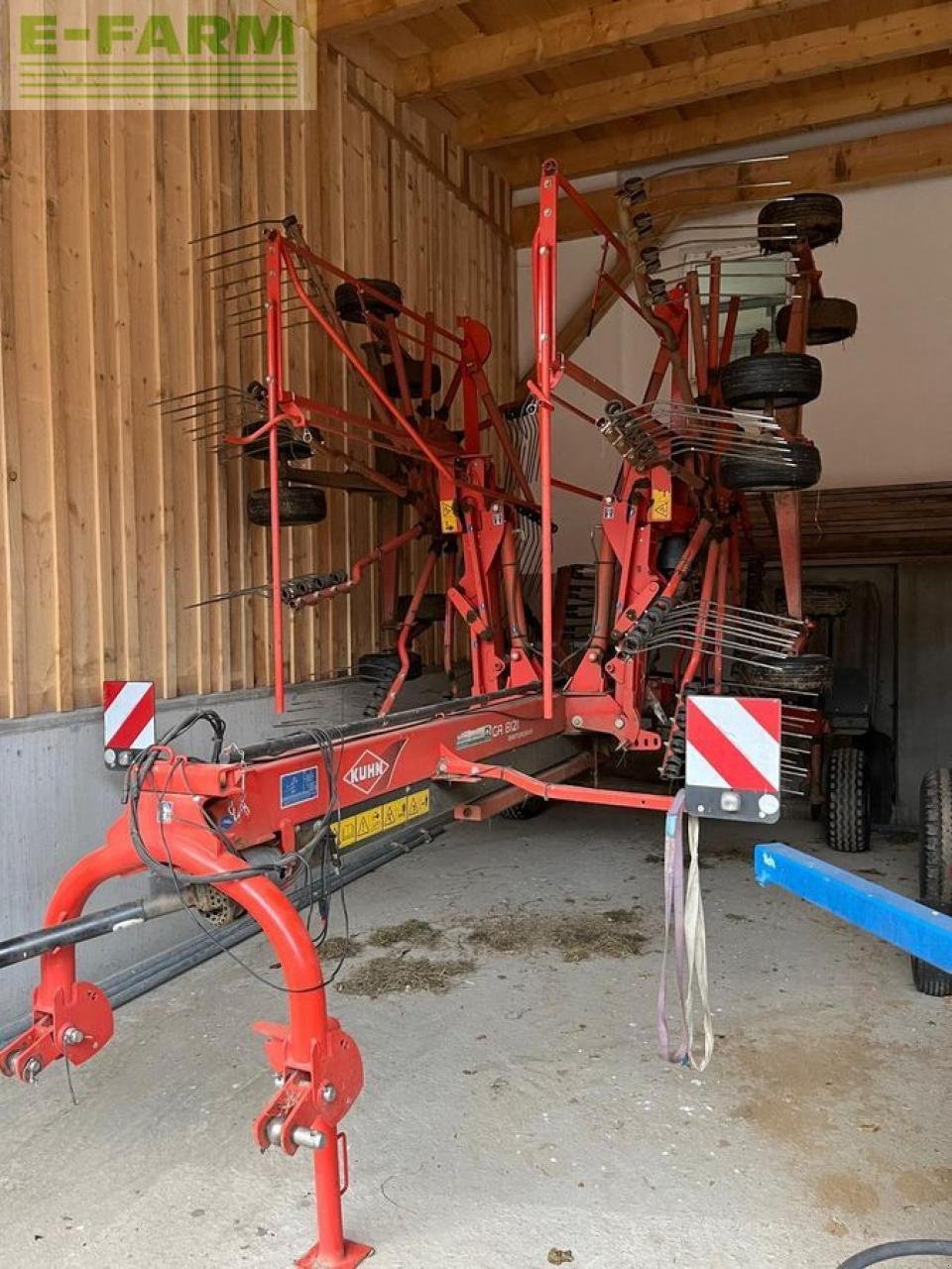 Kreiselheuer van het type Kuhn ga 8121, Gebrauchtmaschine in RUDEN (Foto 1)