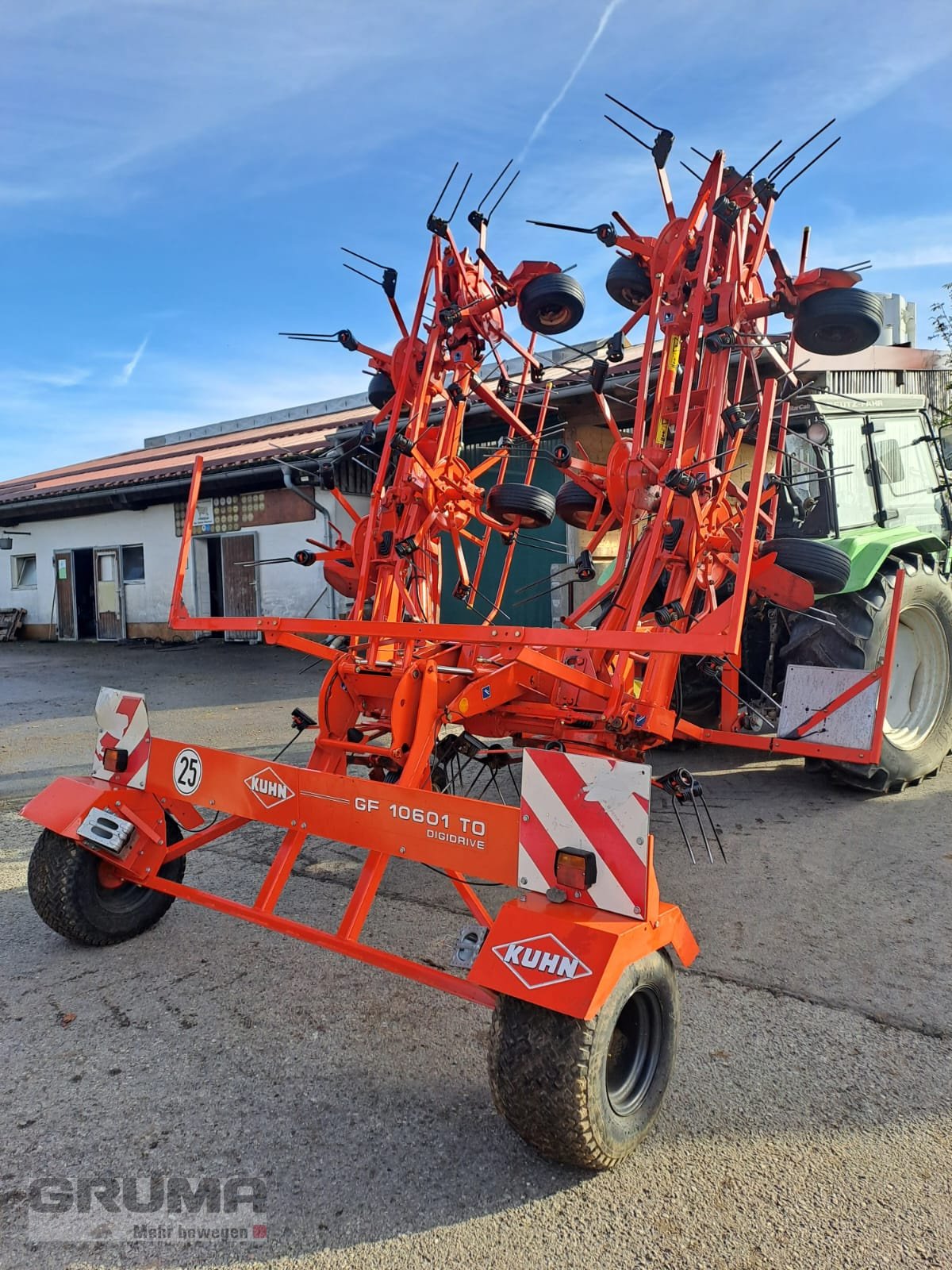 Kreiselheuer van het type Kuhn GF 10601 TO, Gebrauchtmaschine in Germaringen (Foto 3)