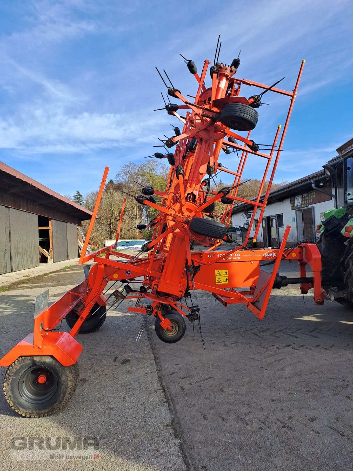 Kreiselheuer del tipo Kuhn GF 10601 TO, Gebrauchtmaschine In Germaringen (Immagine 5)