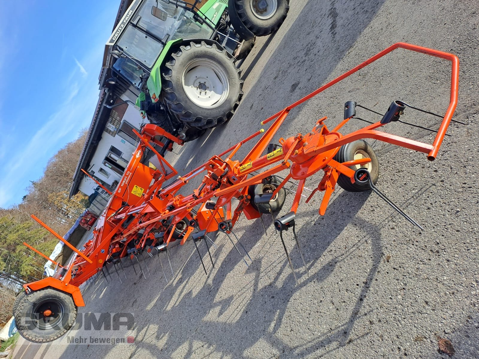 Kreiselheuer del tipo Kuhn GF 10601 TO, Gebrauchtmaschine In Germaringen (Immagine 6)