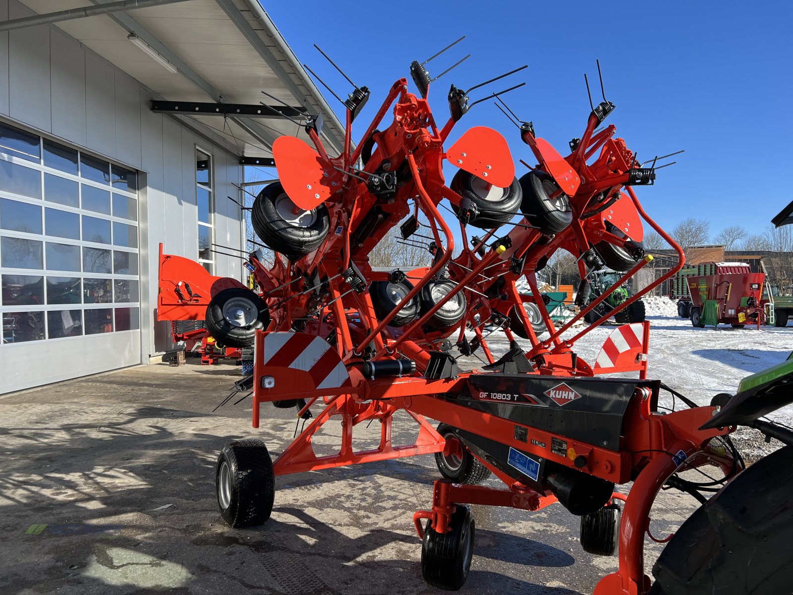 Kreiselheuer van het type Kuhn GF 10803 T, Neumaschine in Pforzen (Foto 4)