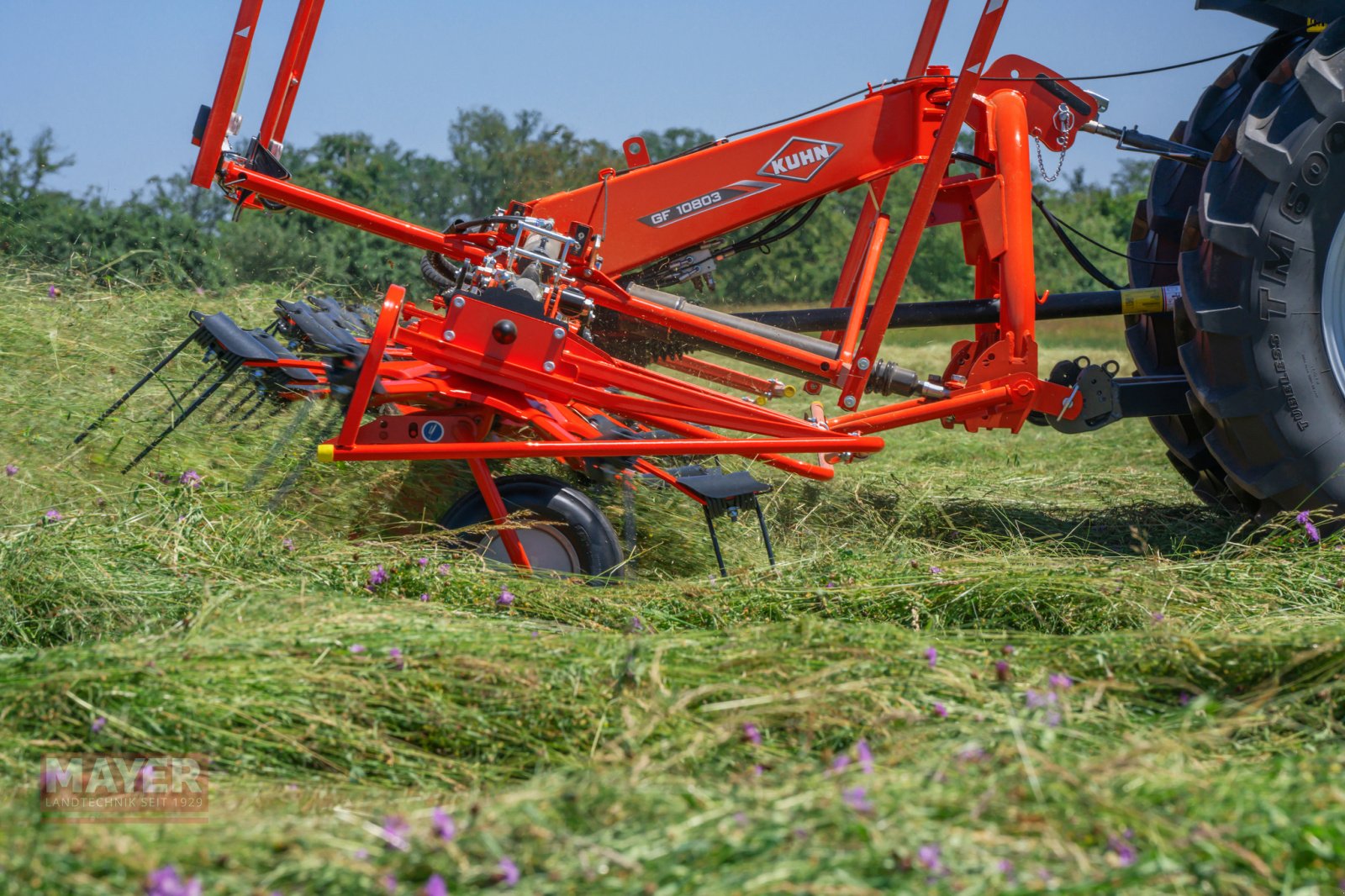 Kreiselheuer del tipo Kuhn GF 10803, Neumaschine en Unterroth (Imagen 2)