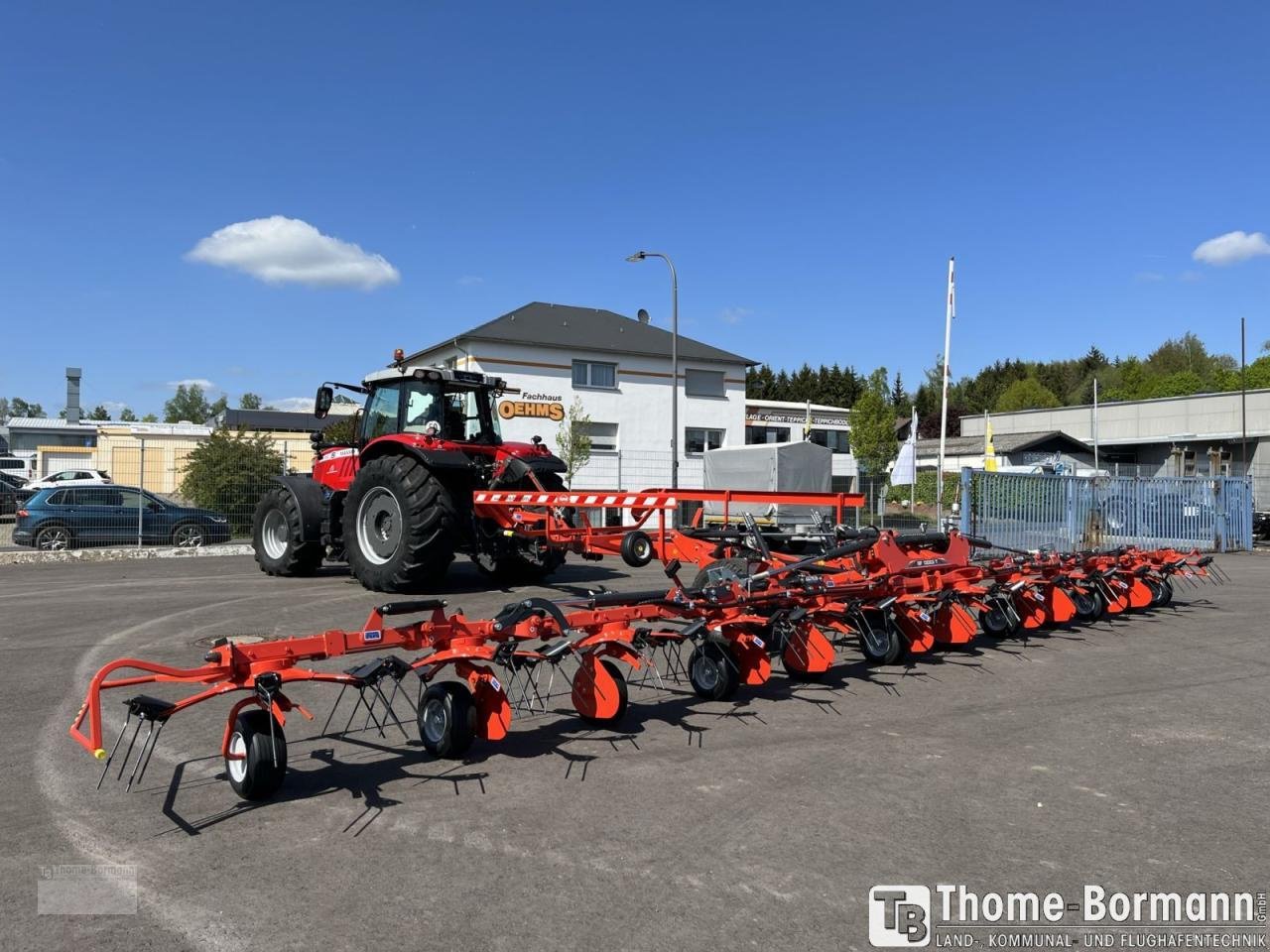 Kreiselheuer van het type Kuhn GF 13003T, Neumaschine in Prüm (Foto 6)