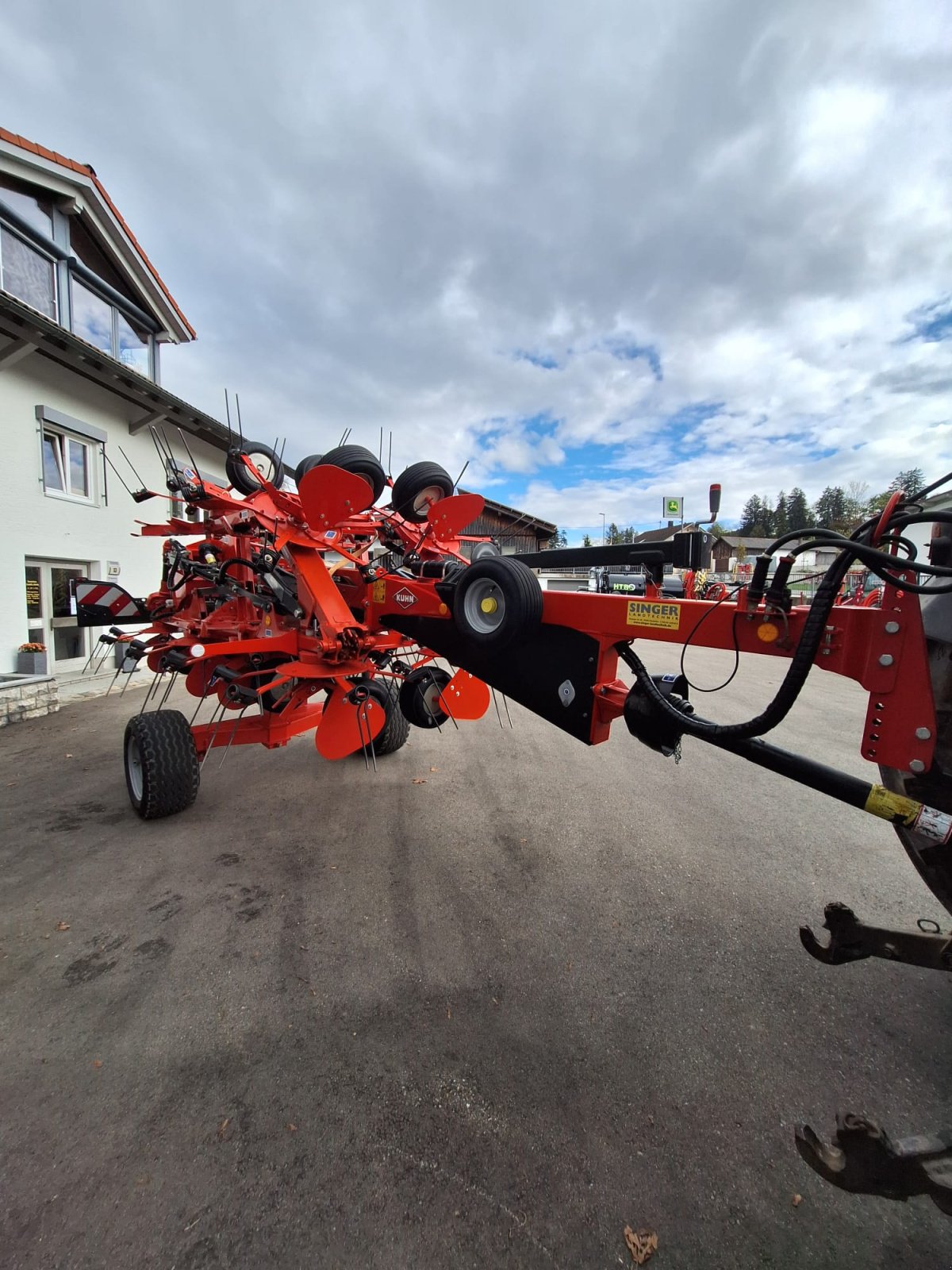 Kreiselheuer van het type Kuhn GF 13012, Gebrauchtmaschine in Günzach (Foto 3)