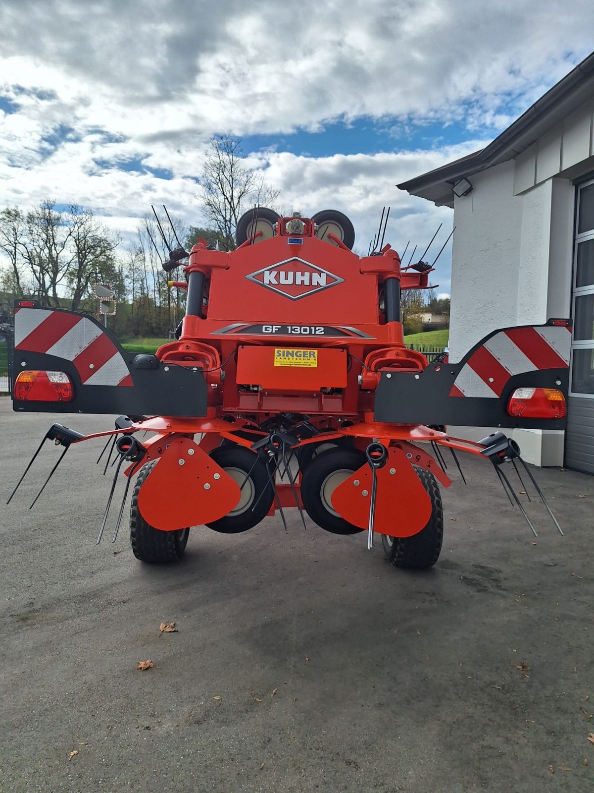 Kreiselheuer van het type Kuhn GF 13012, Gebrauchtmaschine in Günzach (Foto 4)