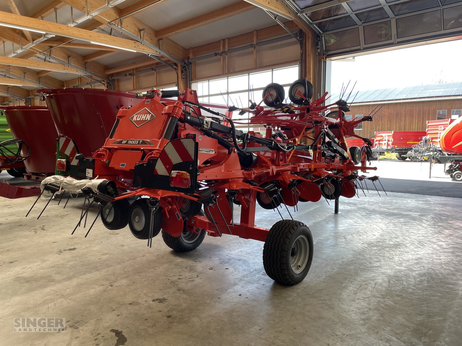 Kreiselheuer tip Kuhn GF 15003 T - Neues Modell, Neumaschine in Ebenhofen (Poză 5)