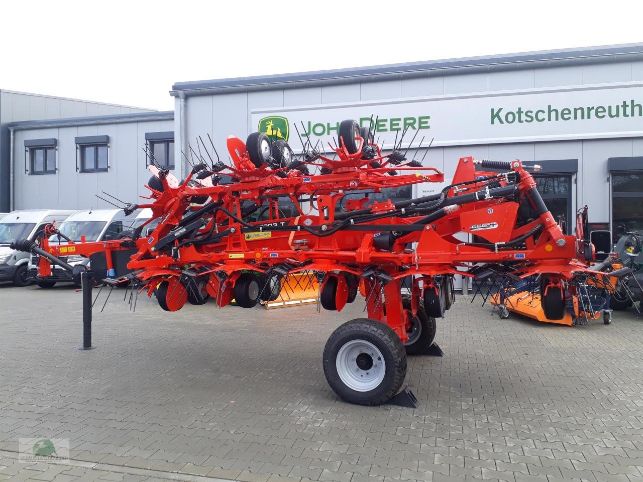 Kreiselheuer Türe ait Kuhn GF 17003 T, Neumaschine içinde Wasungen (resim 2)