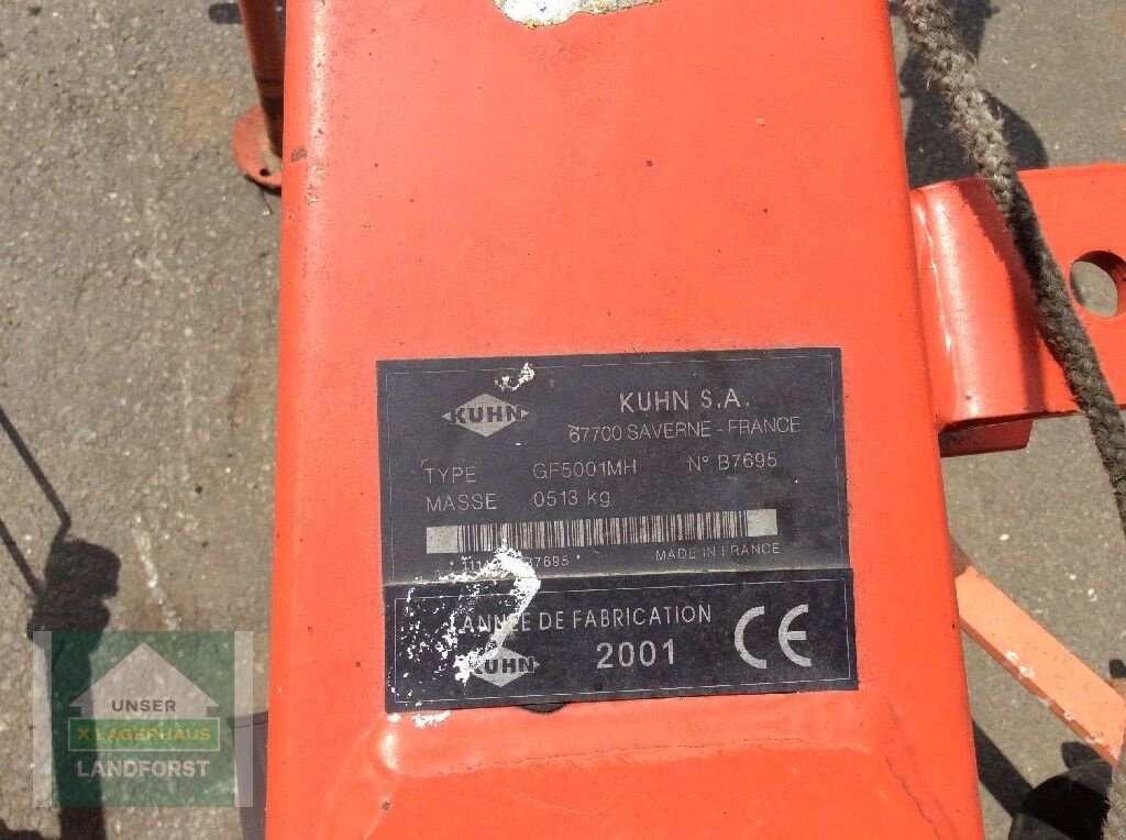 Kreiselheuer του τύπου Kuhn GF 5001 MH, Gebrauchtmaschine σε Kobenz bei Knittelfeld (Φωτογραφία 7)