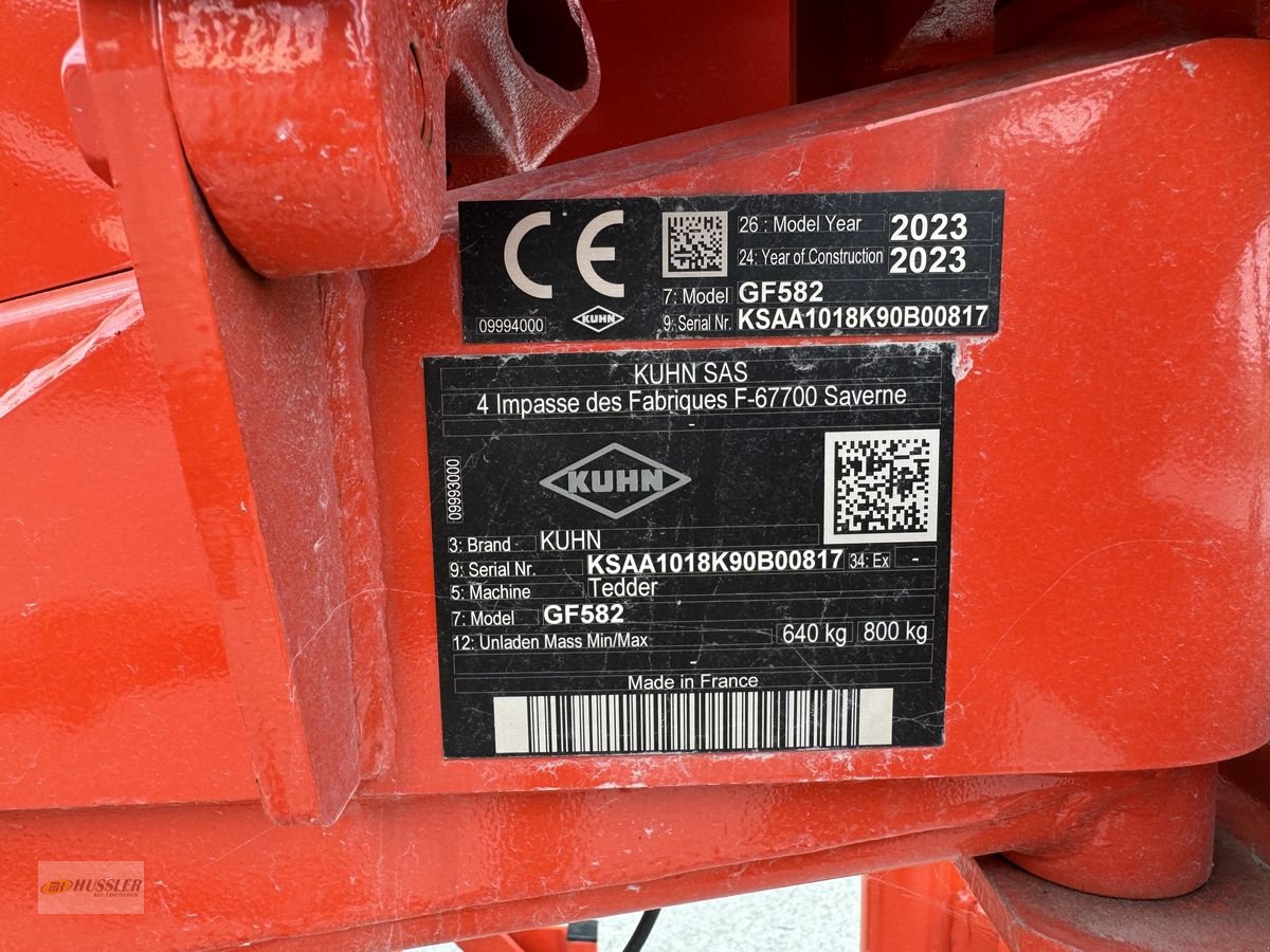 Kreiselheuer tipa Kuhn GF 582 Digidrive, Gebrauchtmaschine u Söding- Sankt. Johann (Slika 6)