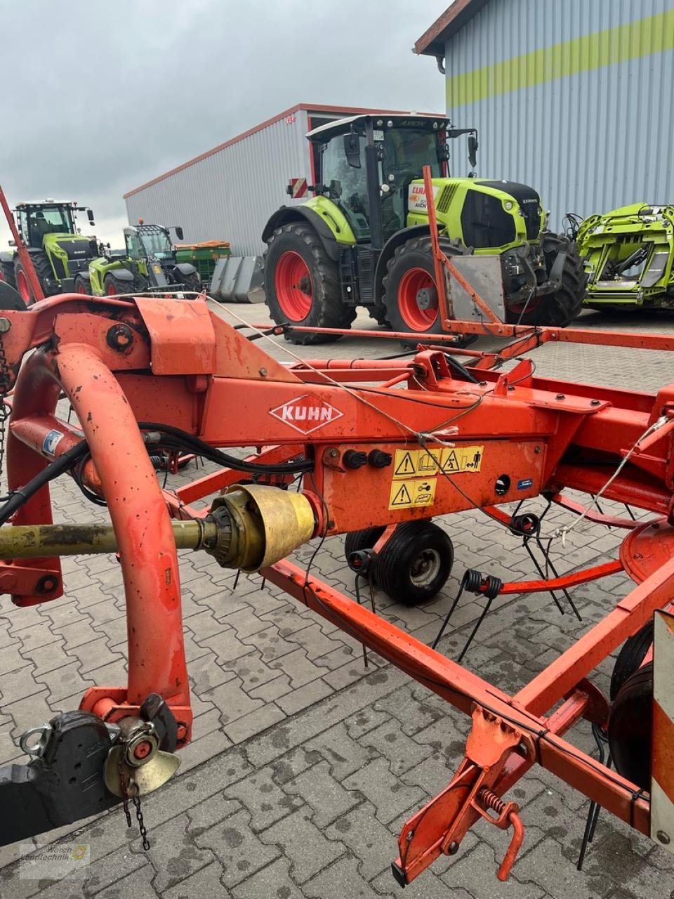 Kreiselheuer del tipo Kuhn GF 7501 MH, Gebrauchtmaschine In Schora (Immagine 8)