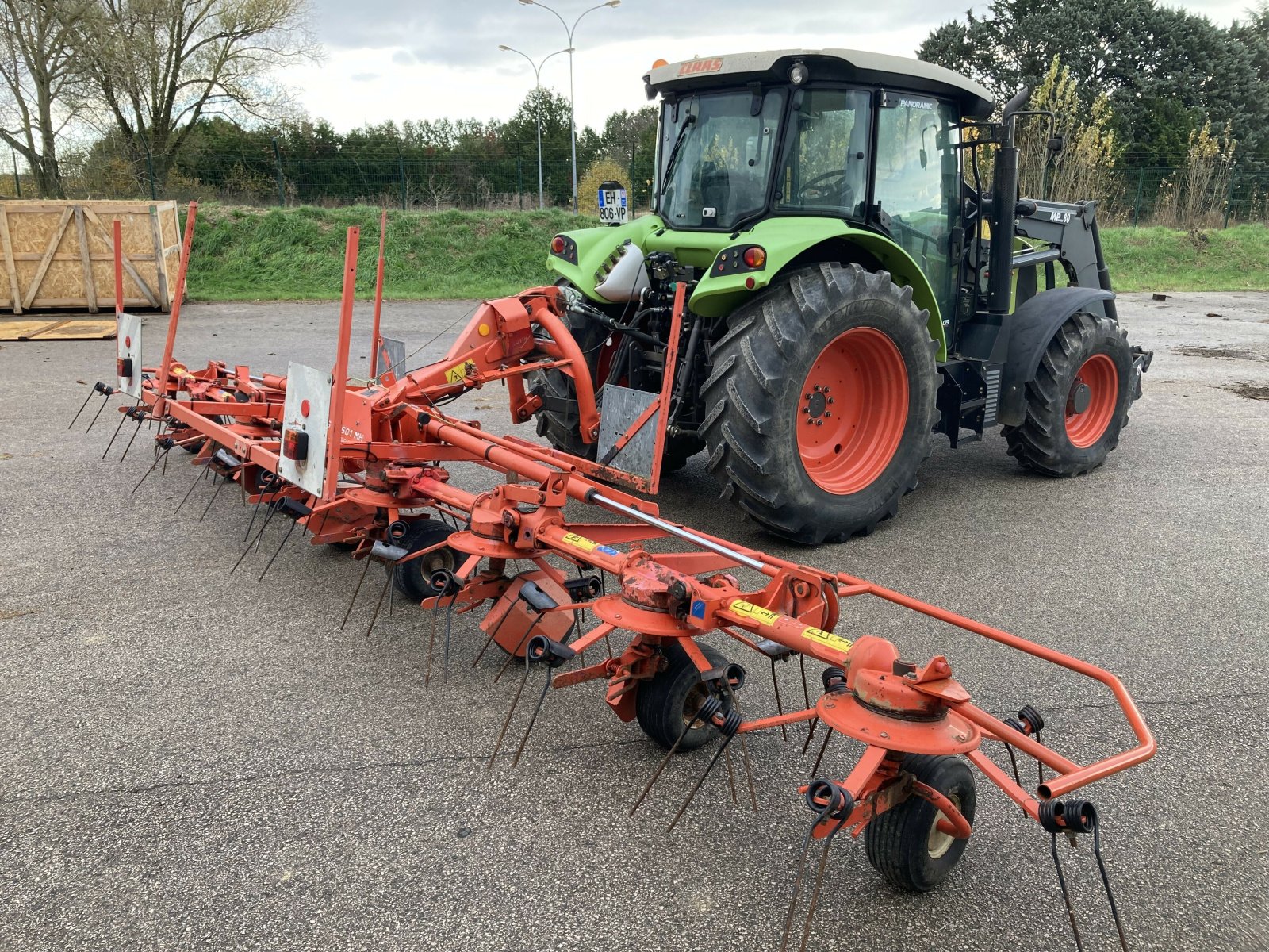 Kreiselheuer a típus Kuhn GF 7601 MH, Gebrauchtmaschine ekkor: VAROIS & CHAIGNOT (Kép 2)