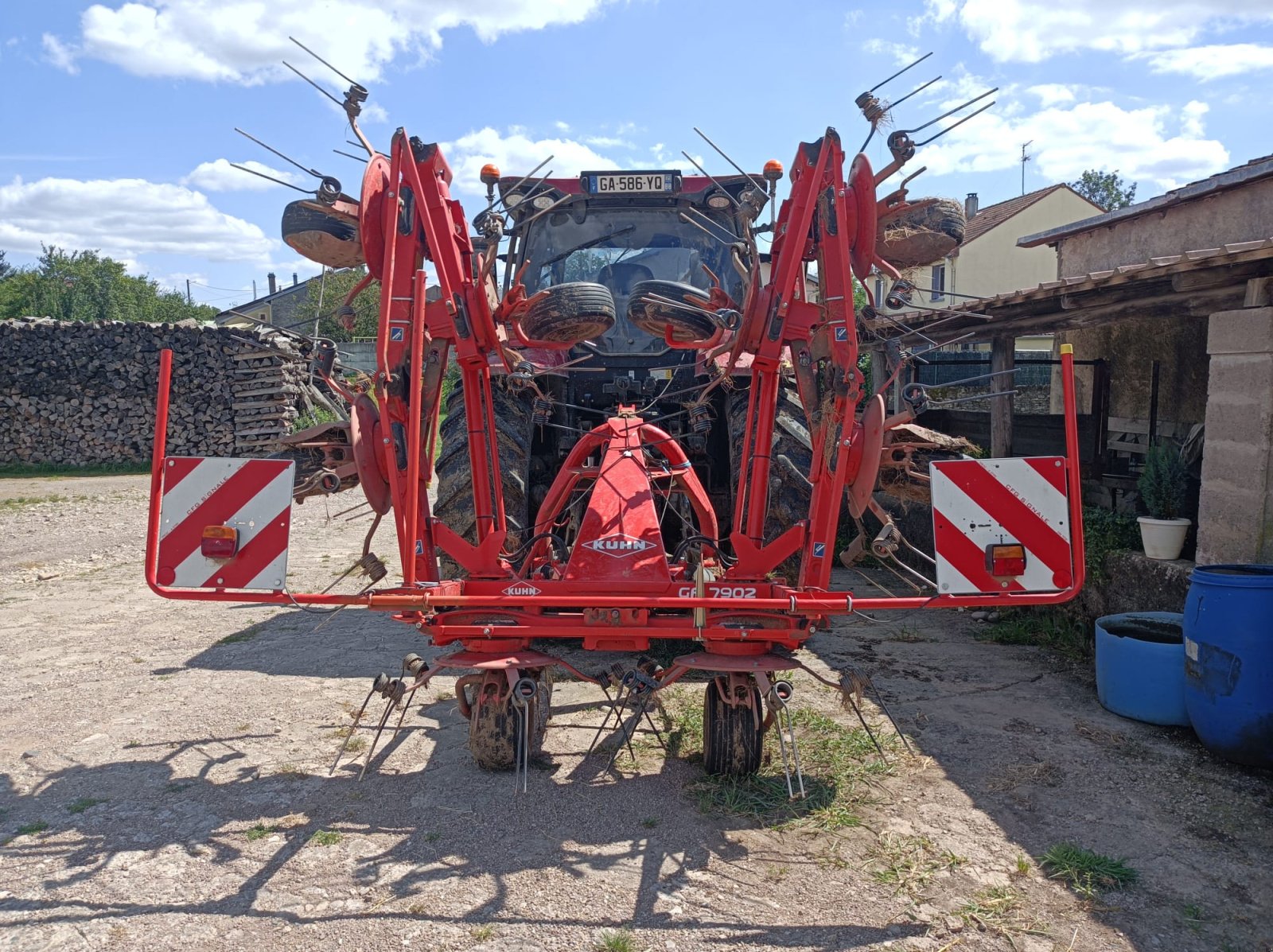 Kreiselheuer del tipo Kuhn GF 7902 MH, Gebrauchtmaschine In Einvaux (Immagine 1)