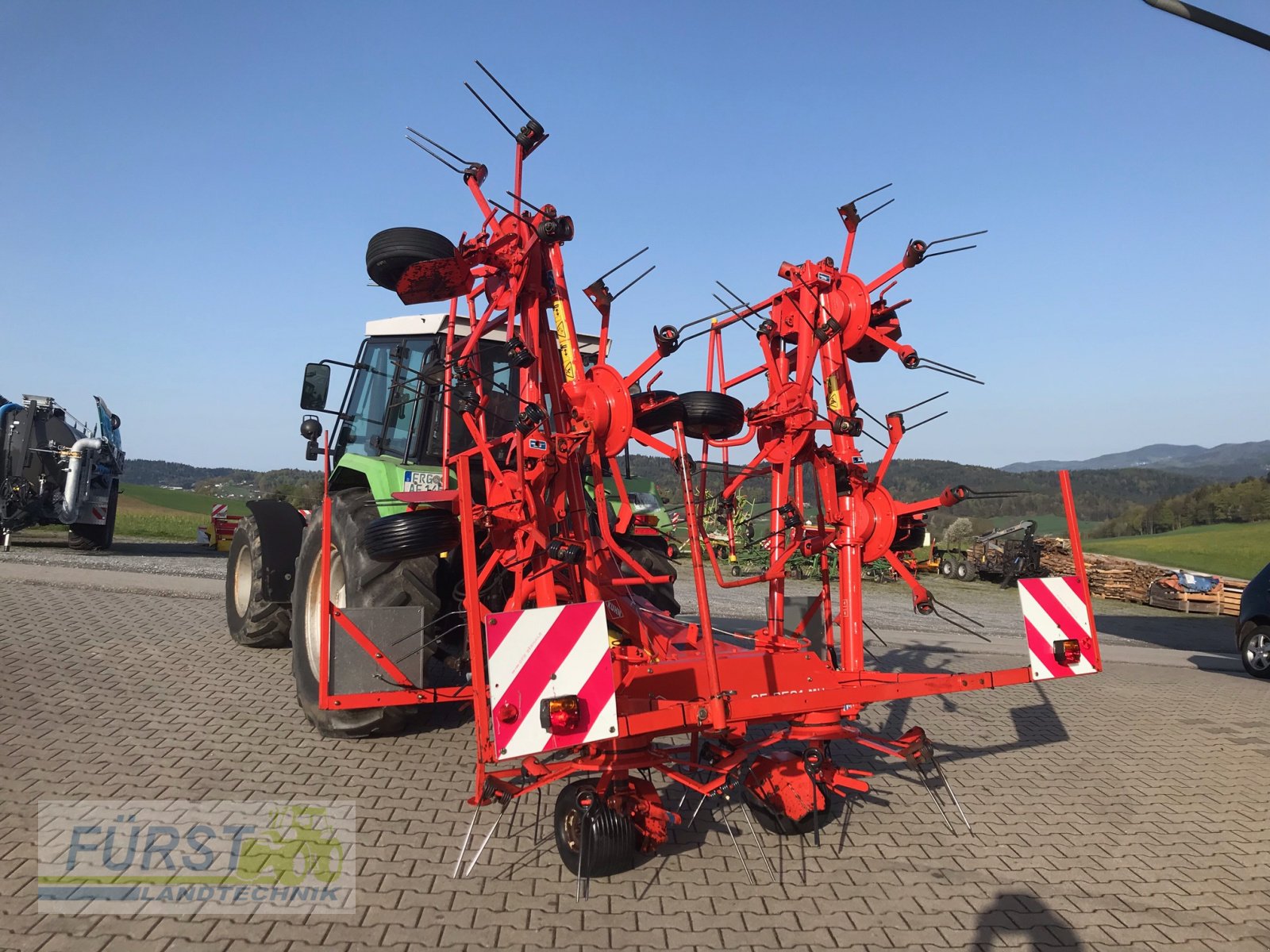 Kreiselheuer van het type Kuhn GF 8501 MH, Gebrauchtmaschine in Perlesreut (Foto 1)