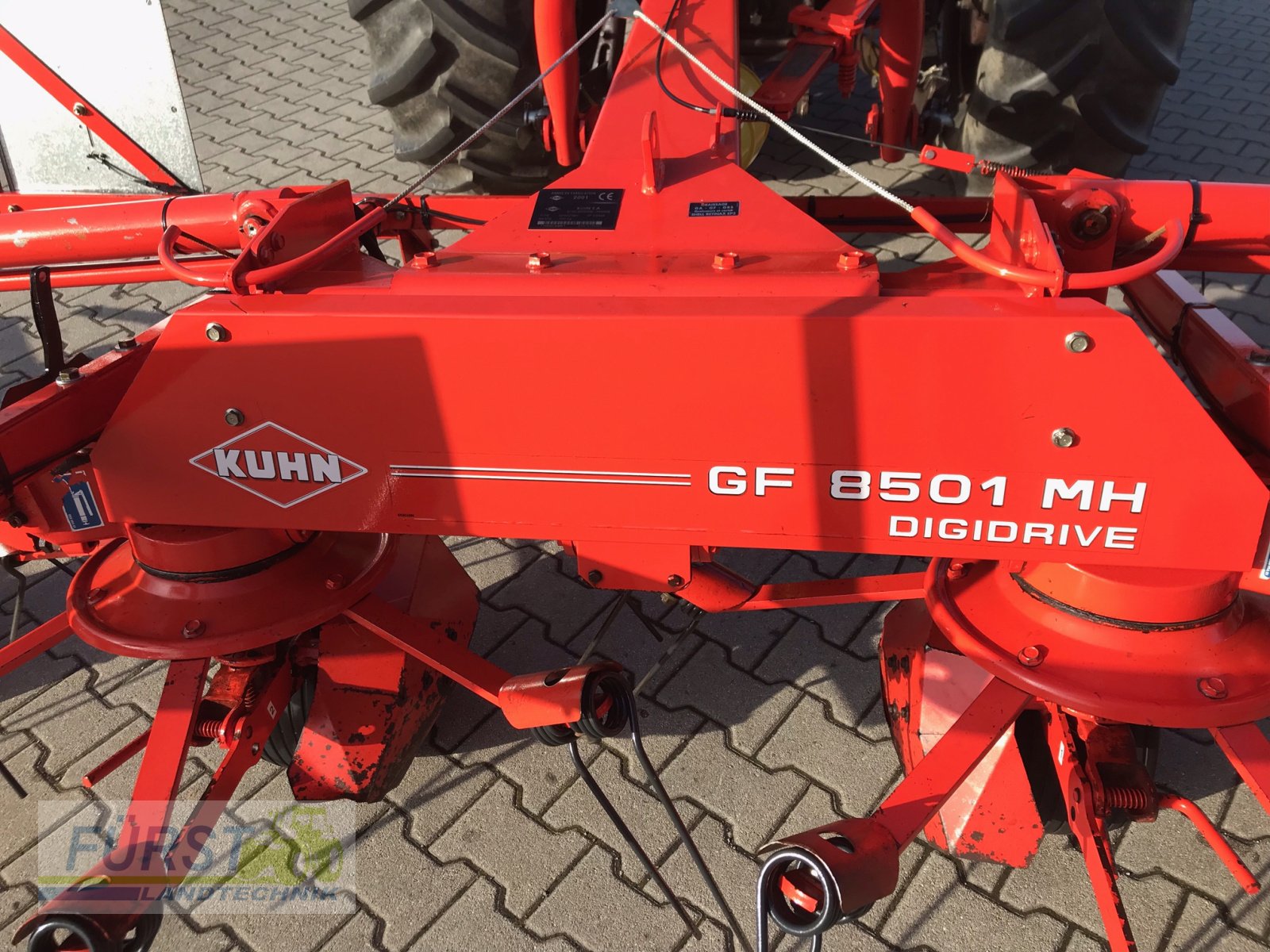 Kreiselheuer del tipo Kuhn GF 8501 MH, Gebrauchtmaschine en Perlesreut (Imagen 5)