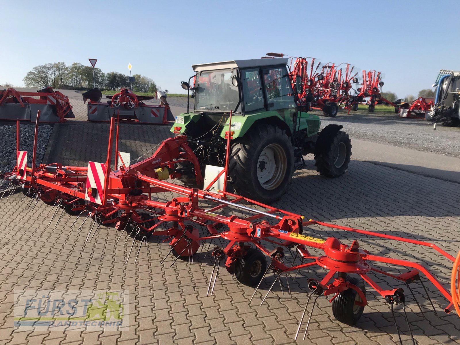 Kreiselheuer del tipo Kuhn GF 8501 MH, Gebrauchtmaschine en Perlesreut (Imagen 7)