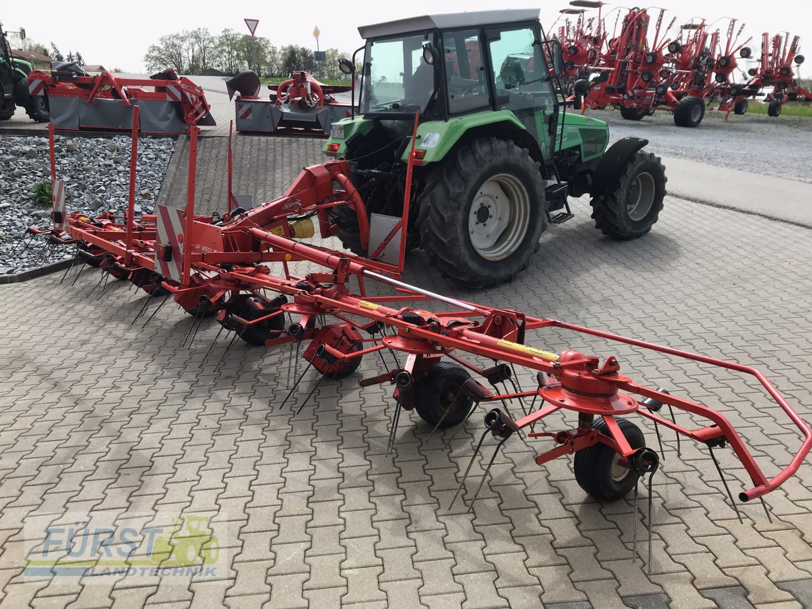 Kreiselheuer Türe ait Kuhn GF 8501 MHO, Gebrauchtmaschine içinde Perlesreut (resim 2)