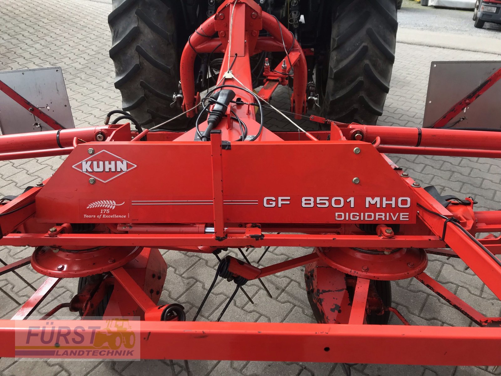 Kreiselheuer Türe ait Kuhn GF 8501 MHO, Gebrauchtmaschine içinde Perlesreut (resim 8)