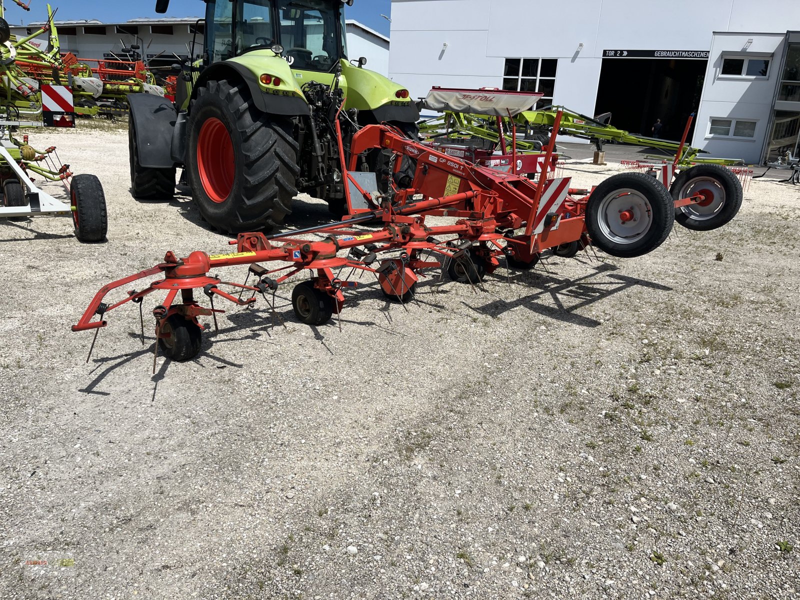 Kreiselheuer del tipo Kuhn GF 8501 T, Gebrauchtmaschine en Langenau (Imagen 2)