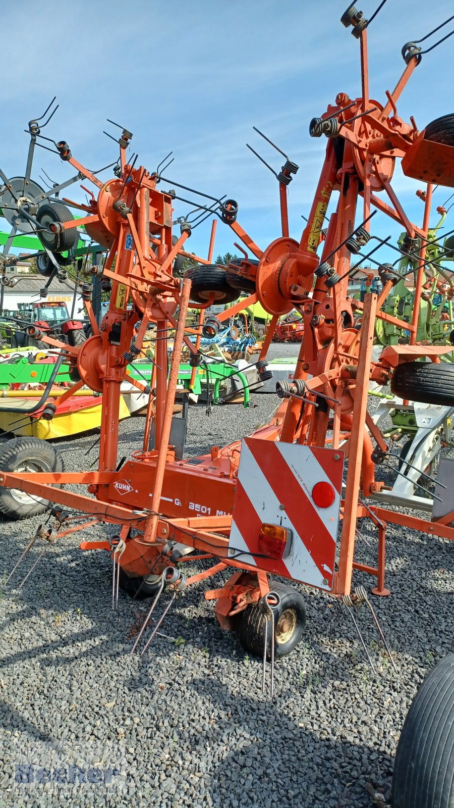 Kreiselheuer del tipo Kuhn GF 8501, Gebrauchtmaschine en Weimar-Niederwalgern (Imagen 2)