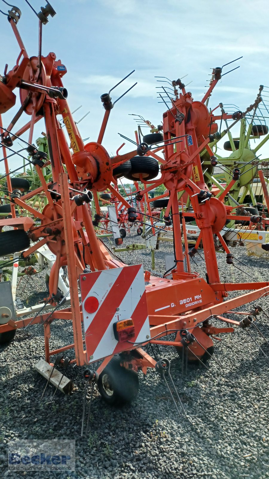 Kreiselheuer van het type Kuhn GF 8501, Gebrauchtmaschine in Weimar-Niederwalgern (Foto 3)