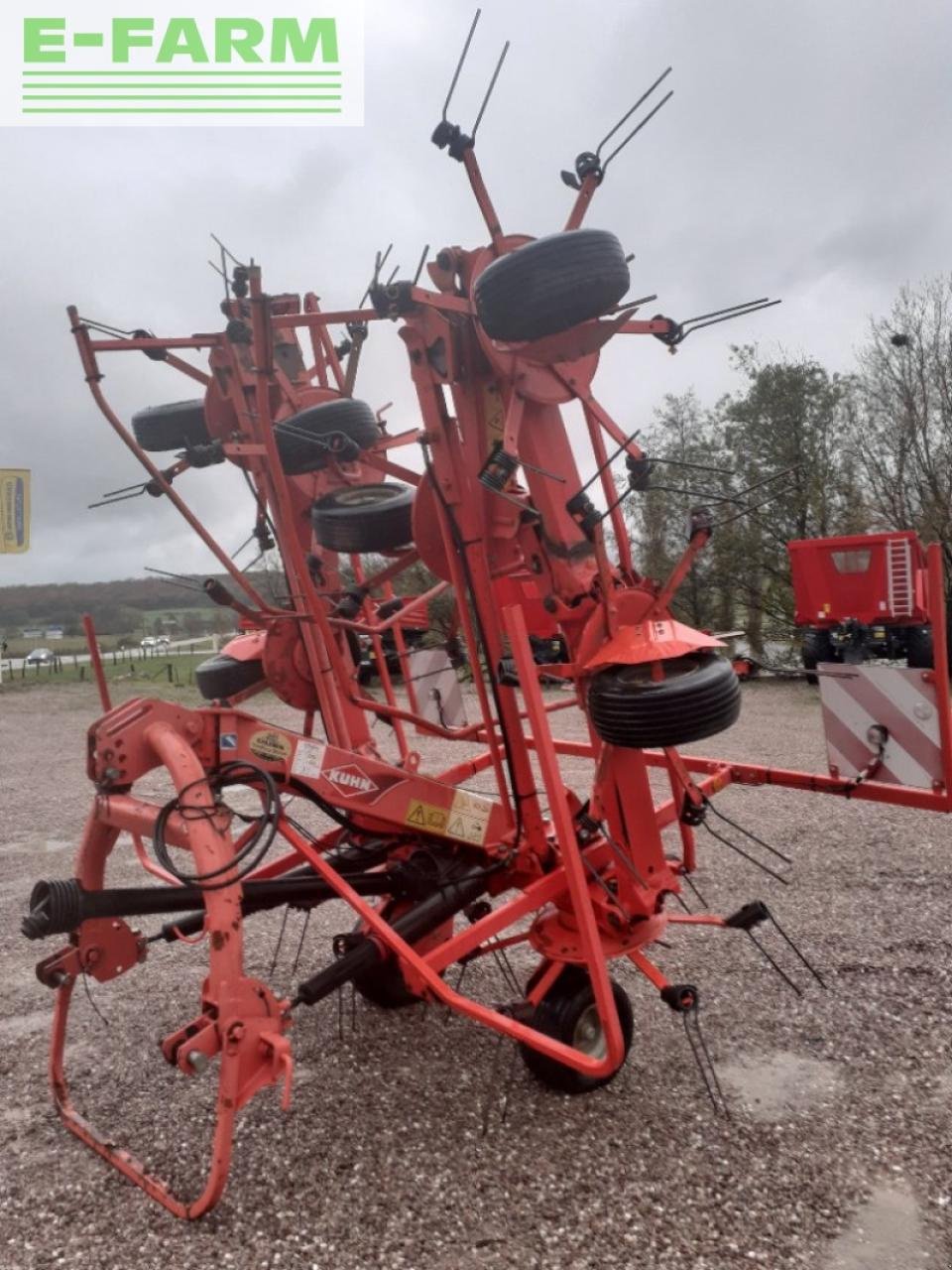 Kreiselheuer tipa Kuhn gf 8702, Gebrauchtmaschine u CHAUVONCOURT (Slika 9)