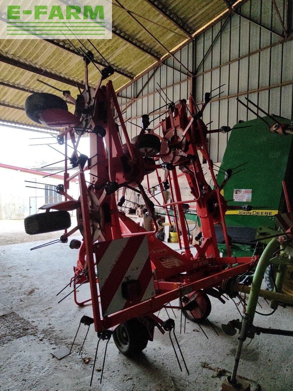 Kreiselheuer del tipo Kuhn gf 8702, Gebrauchtmaschine en CHAUVONCOURT (Imagen 4)