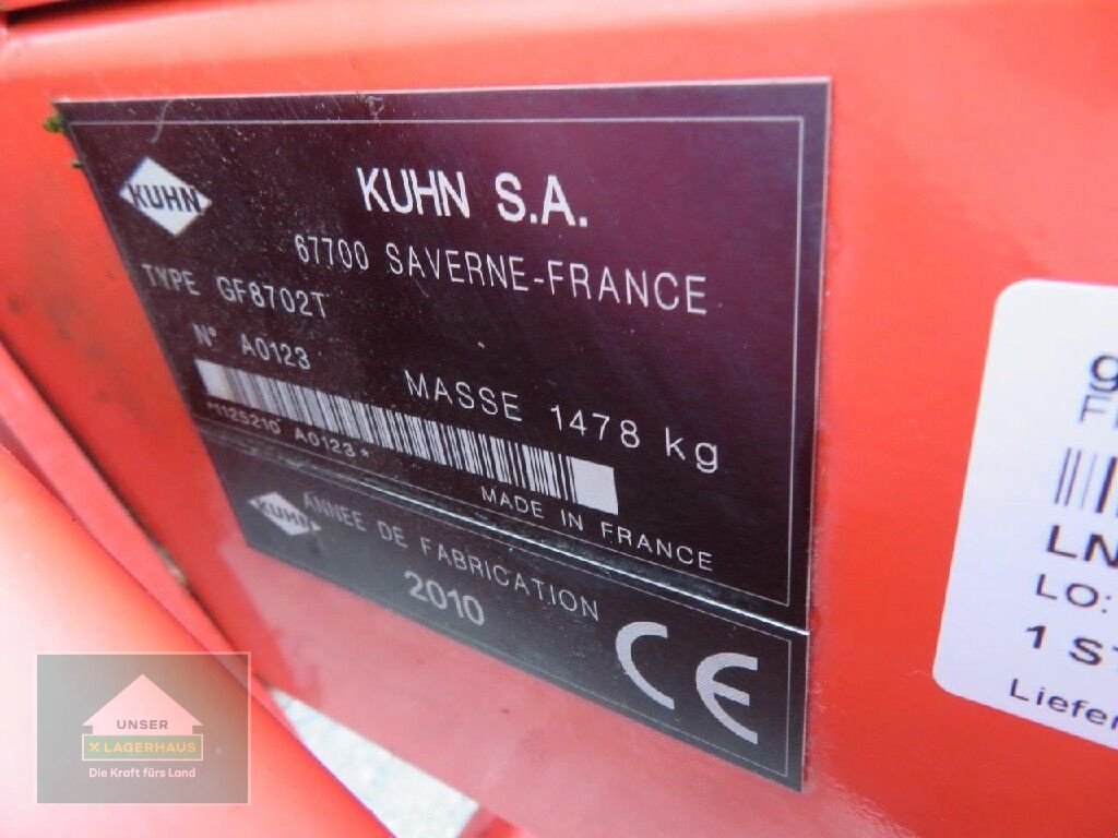 Kreiselheuer za tip Kuhn GF 8702, Gebrauchtmaschine u Eferding (Slika 2)