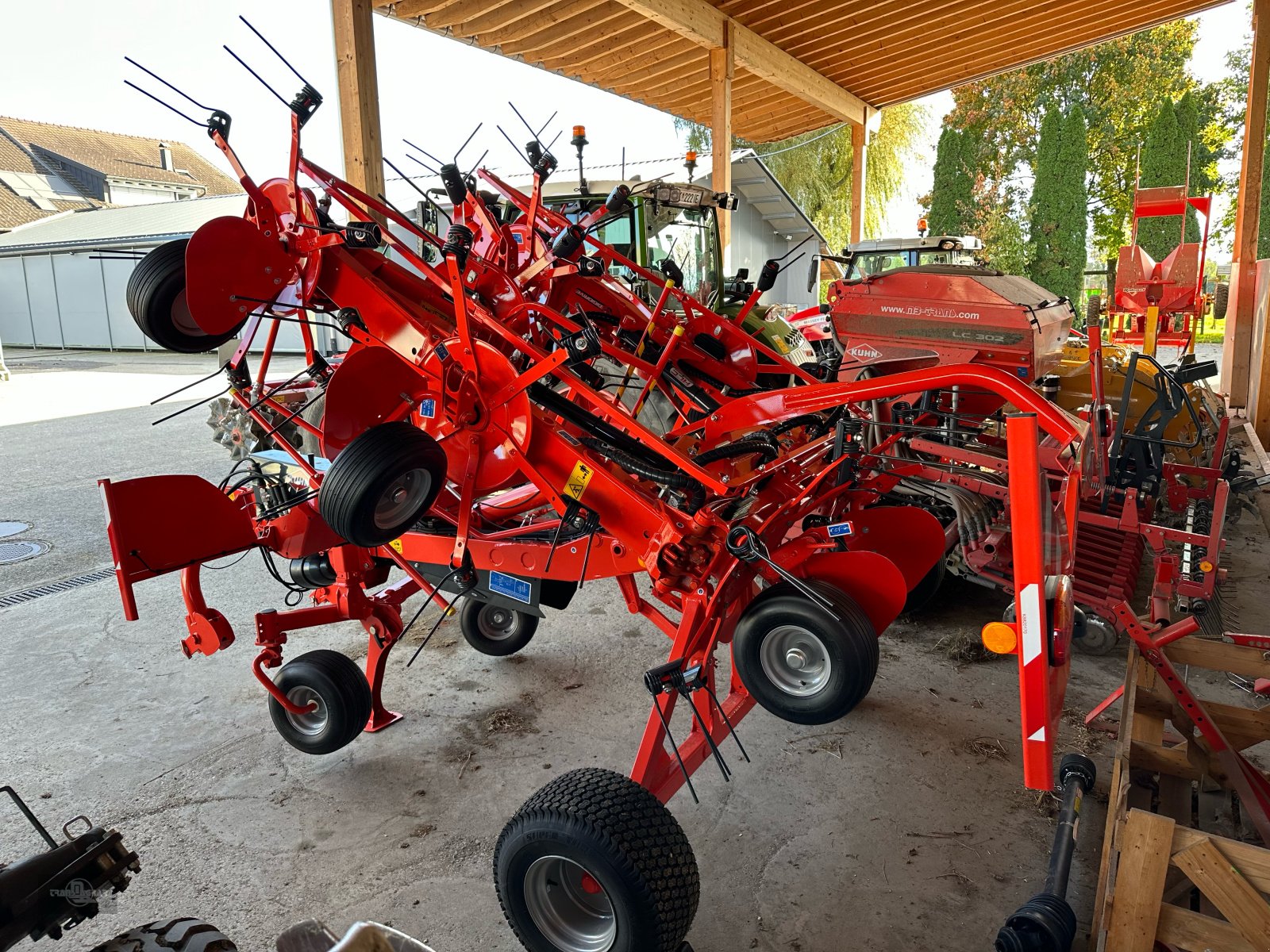 Kreiselheuer del tipo Kuhn GF 8712 T, Gebrauchtmaschine en Rankweil (Imagen 9)