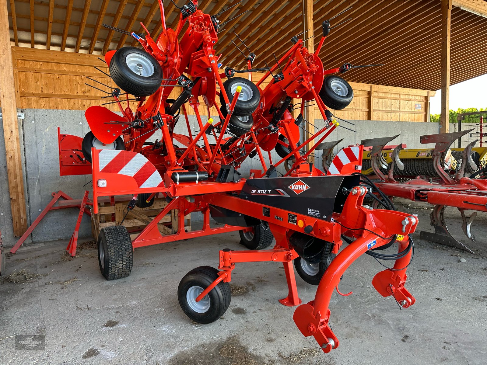 Kreiselheuer del tipo Kuhn GF 8712 T, Gebrauchtmaschine en Rankweil (Imagen 7)