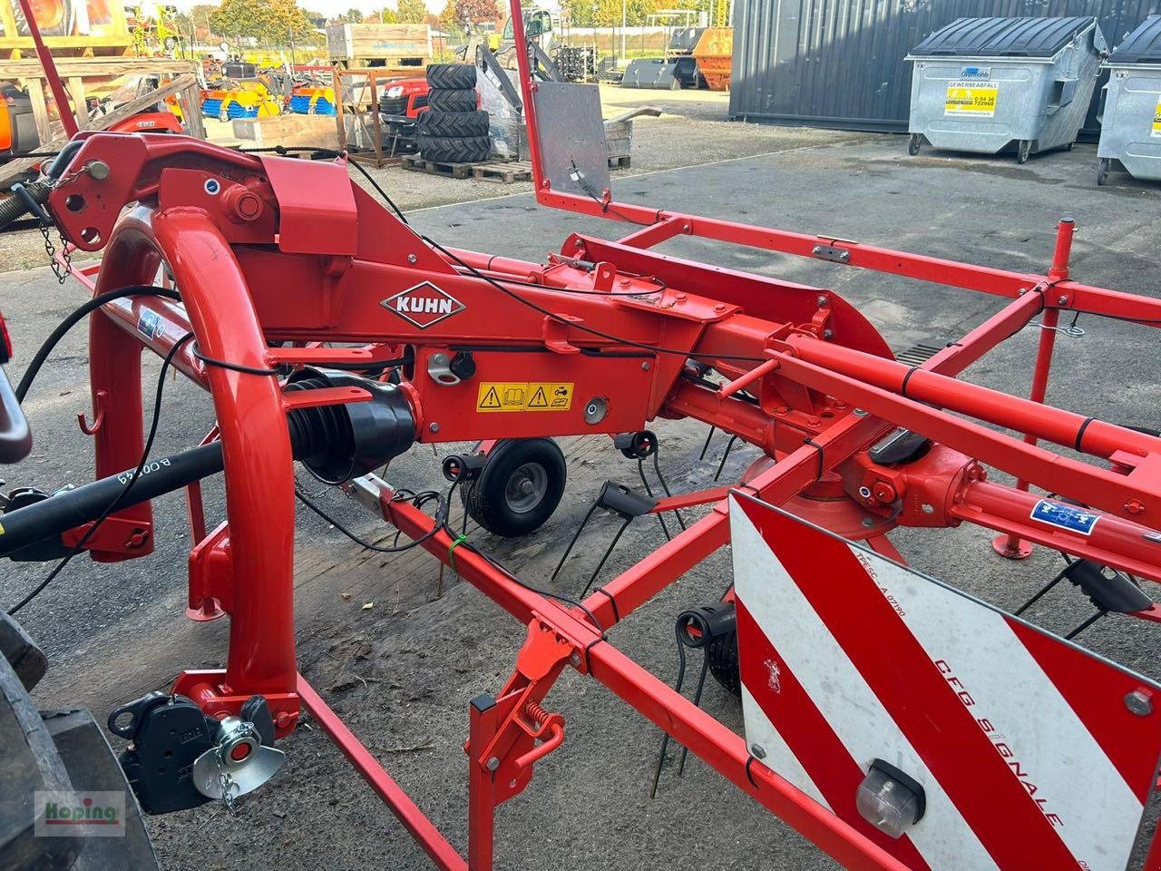 Kreiselheuer van het type Kuhn GF642, Gebrauchtmaschine in Bakum (Foto 3)