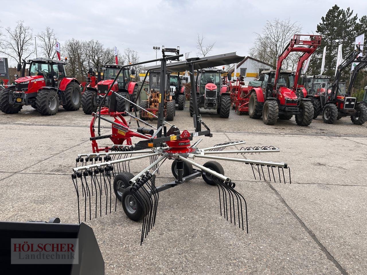 Kreiselheuer van het type Massey Ferguson 381 DN, Neumaschine in Warendorf (Foto 2)