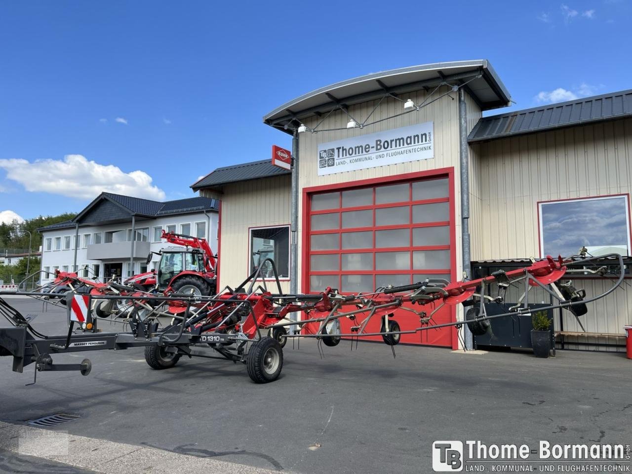 Kreiselheuer Türe ait Massey Ferguson TD 1310 TRC, Gebrauchtmaschine içinde Prüm (resim 7)