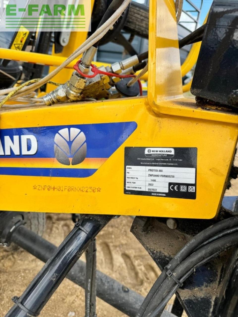 Kreiselheuer del tipo New Holland proted 880, Gebrauchtmaschine en CHAUVONCOURT (Imagen 11)