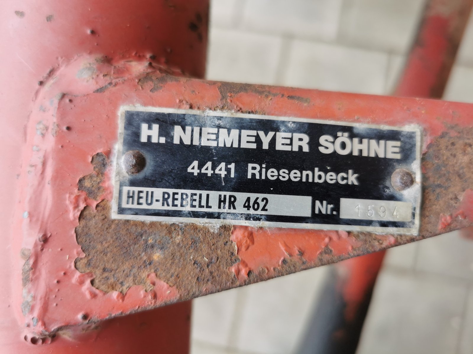 Kreiselheuer typu Niemeyer Heu-Rebell HR 462, Gebrauchtmaschine w Seefeld (Zdjęcie 2)
