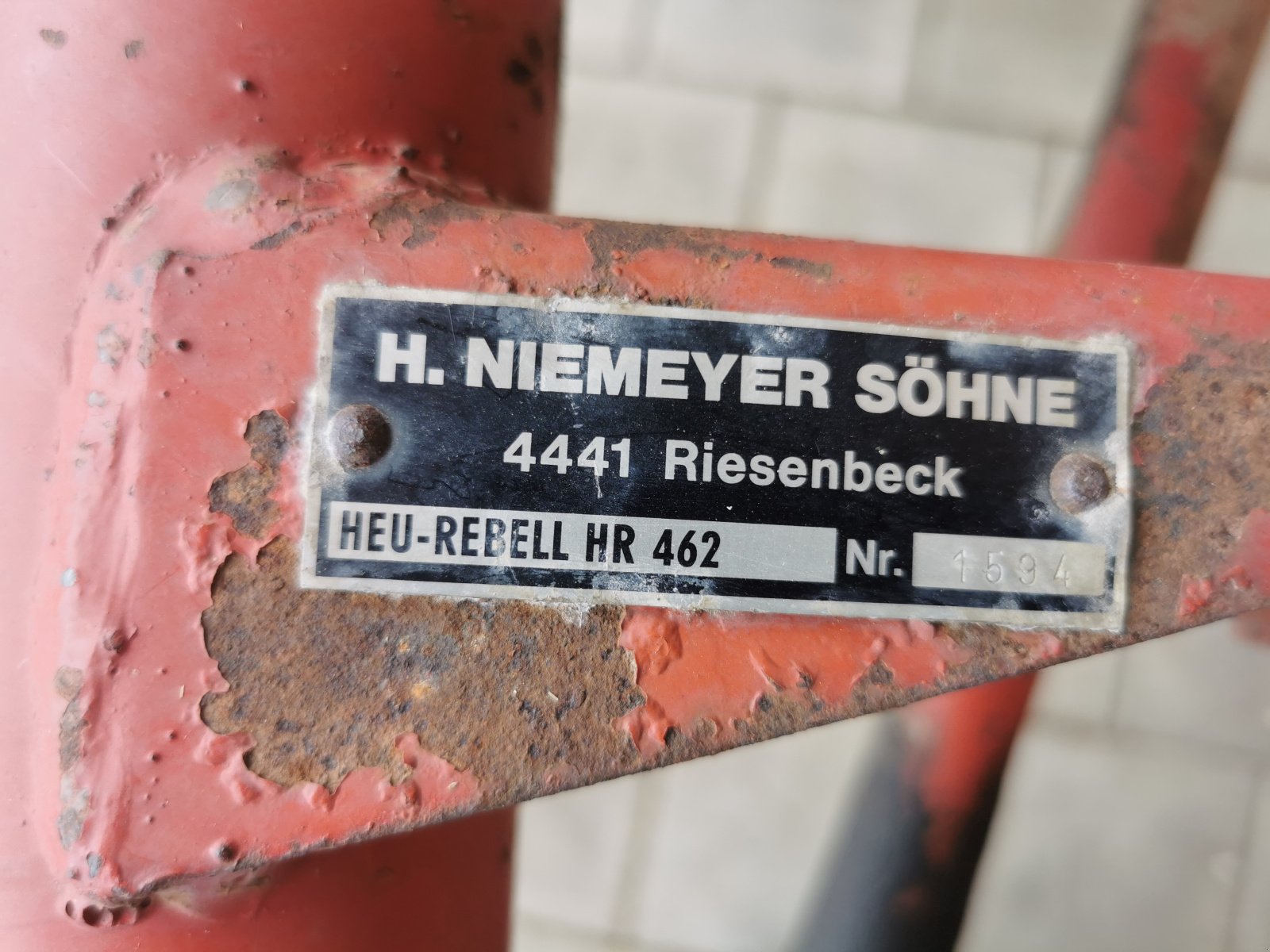 Kreiselheuer des Typs Niemeyer Heu-Rebell HR 462, Gebrauchtmaschine in Seefeld (Bild 2)