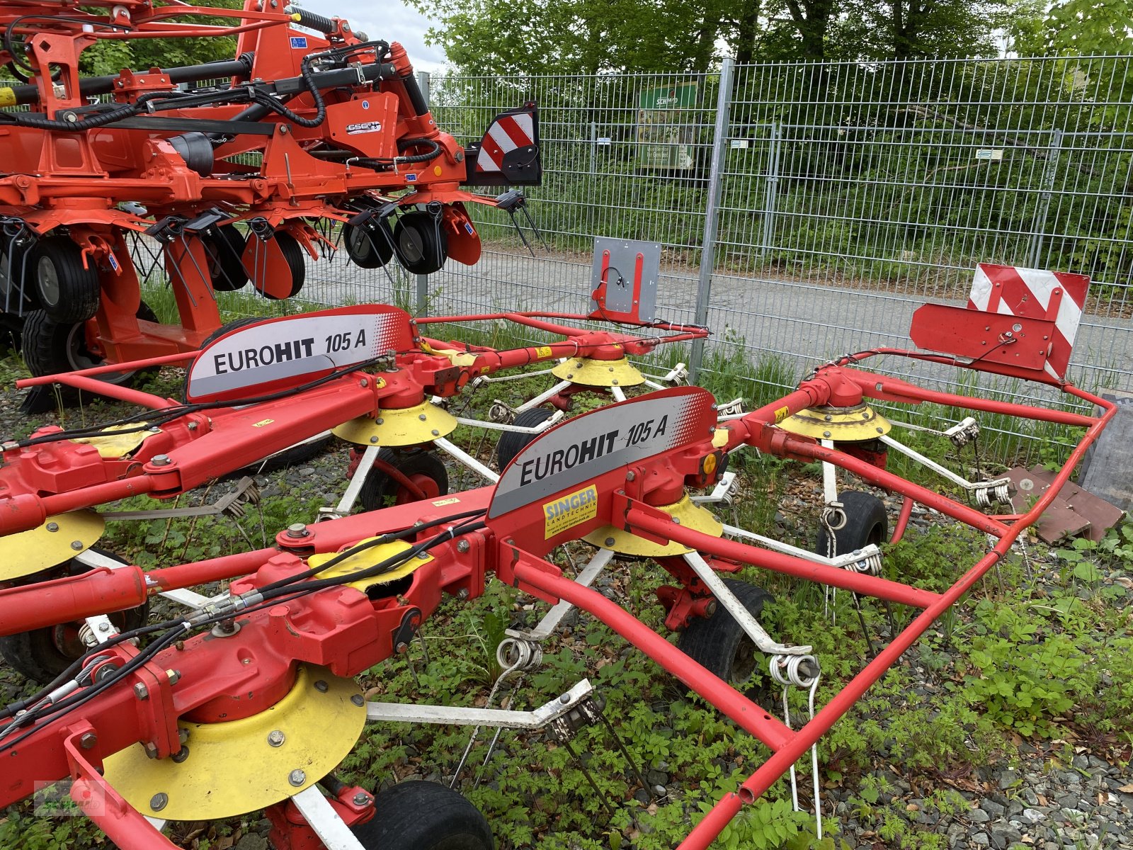 Kreiselheuer Türe ait Pöttinger Eurohit 105, Gebrauchtmaschine içinde Marktoberdorf (resim 1)