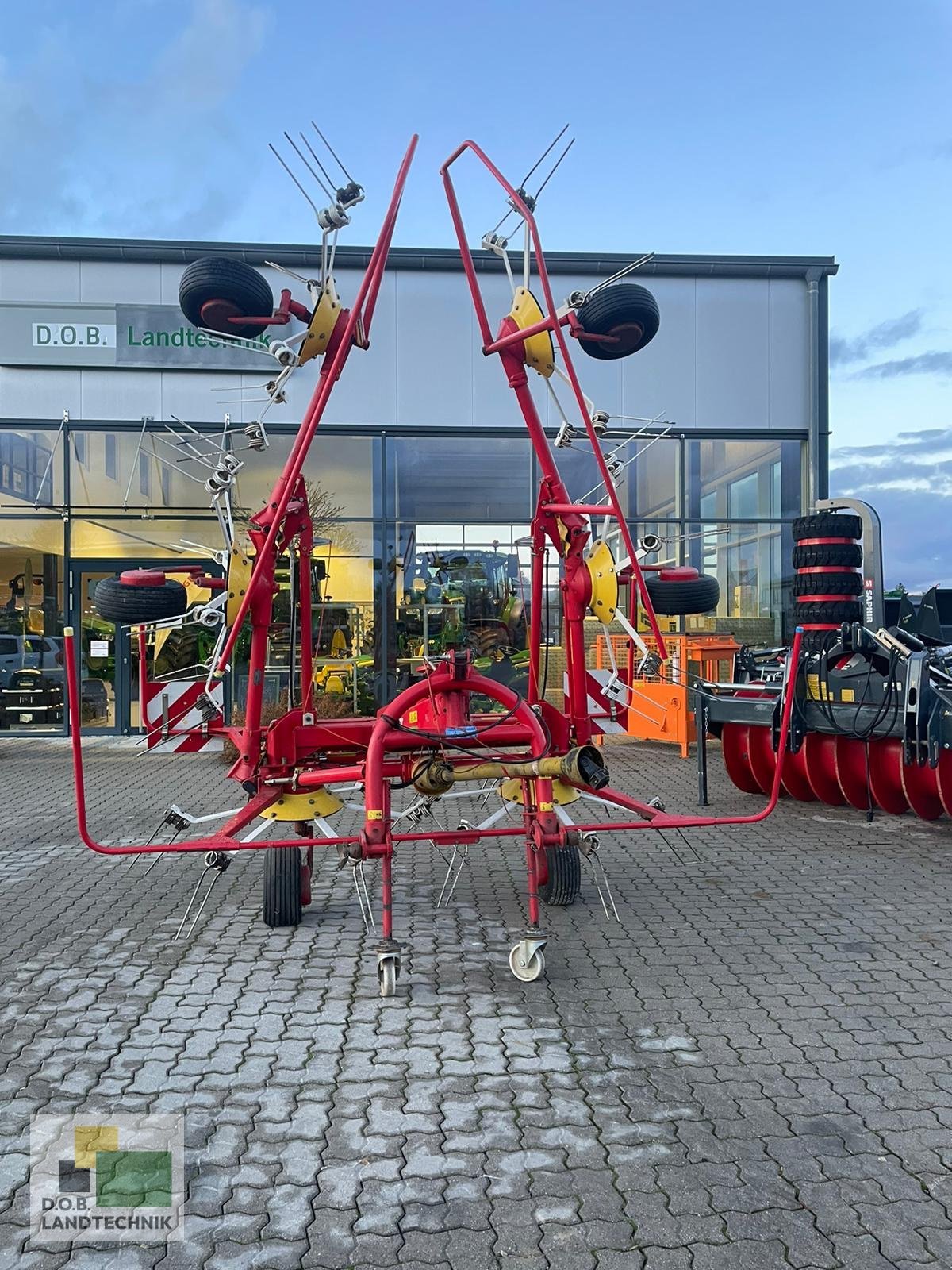 Kreiselheuer van het type Pöttinger EuroHit 80 NZ, Gebrauchtmaschine in Langweid am Lech (Foto 1)