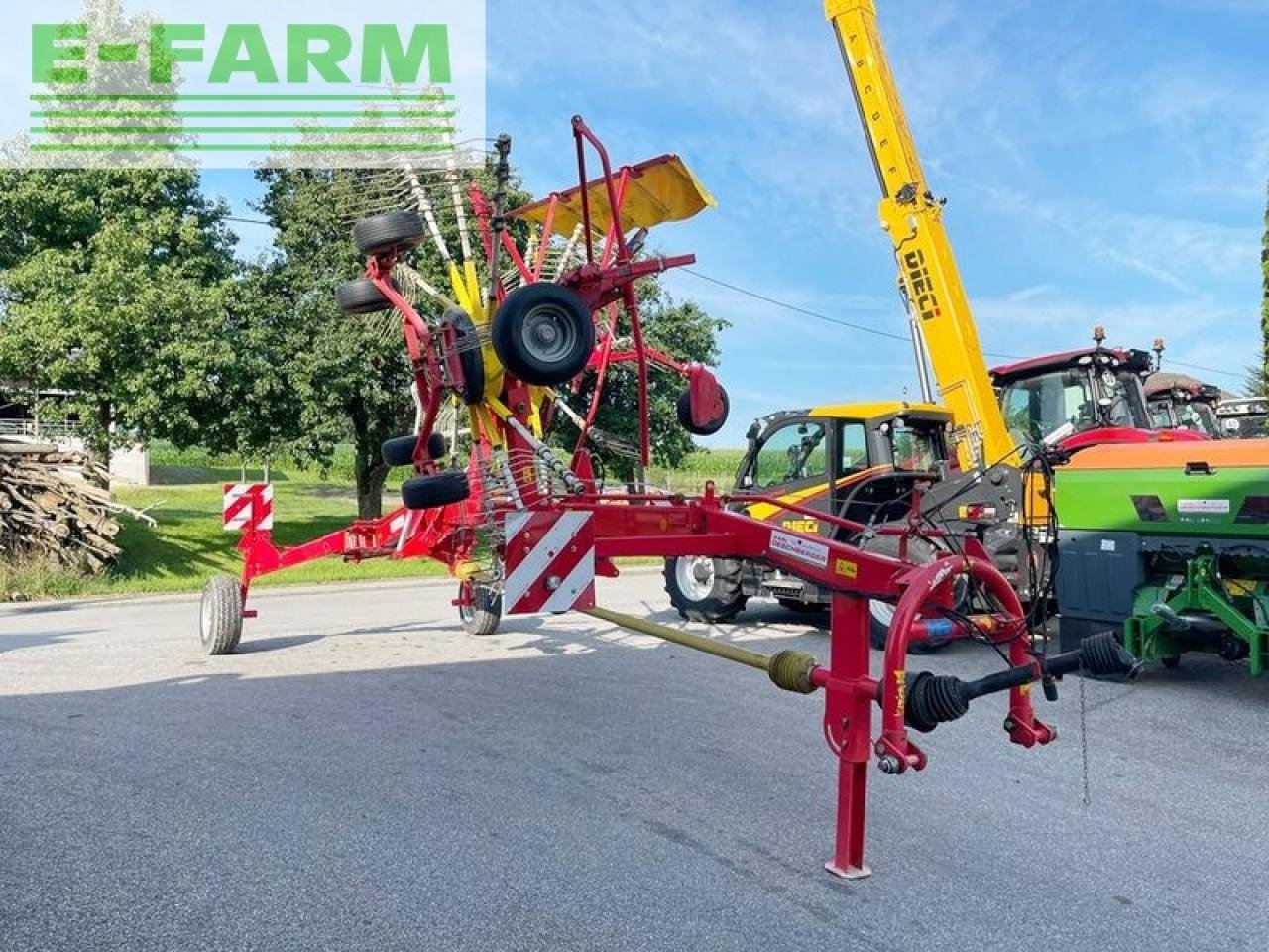 Kreiselheuer typu Pöttinger eurotop 651 a multitast schwader, Gebrauchtmaschine v SANKT MARIENKIRCHEN BEI SCHÄRDING (Obrázek 3)