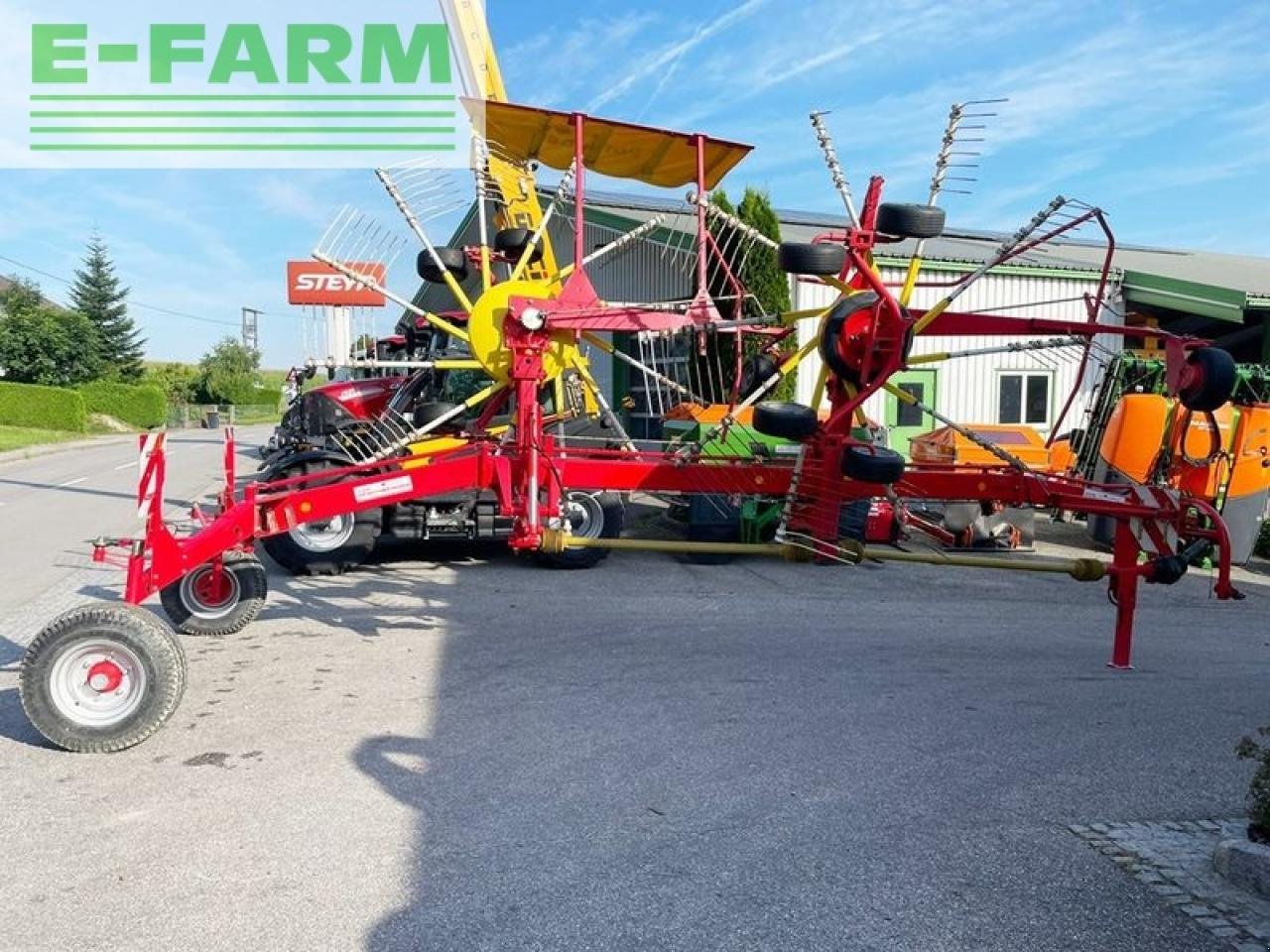 Kreiselheuer typu Pöttinger eurotop 651 a multitast schwader, Gebrauchtmaschine v SANKT MARIENKIRCHEN BEI SCHÄRDING (Obrázek 4)