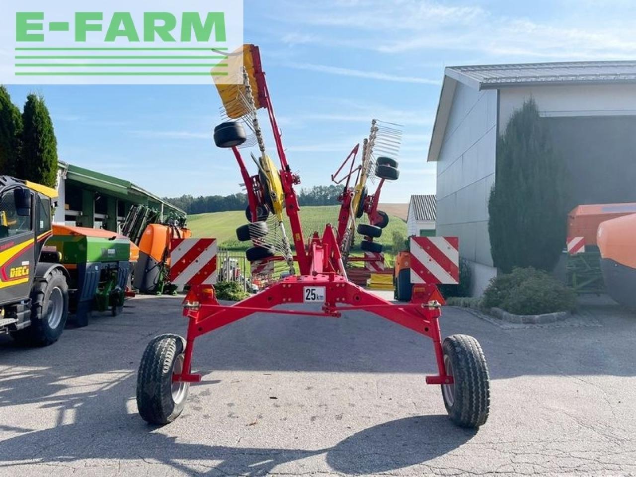 Kreiselheuer del tipo Pöttinger eurotop 651 a multitast schwader, Gebrauchtmaschine en SANKT MARIENKIRCHEN BEI SCHÄRDING (Imagen 6)