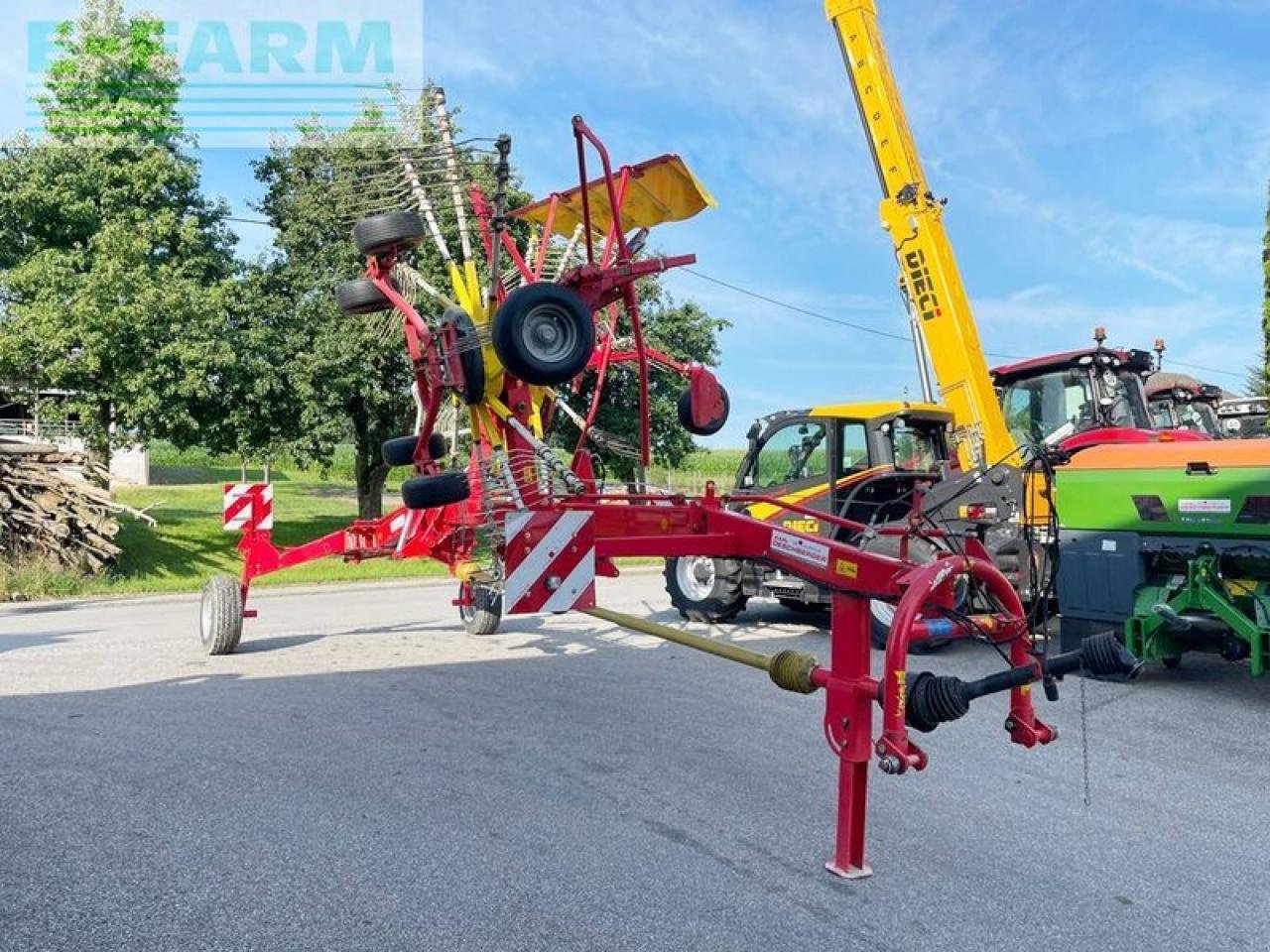 Kreiselheuer Türe ait Pöttinger eurotop 651 a multitast schwader, Gebrauchtmaschine içinde SANKT MARIENKIRCHEN BEI SCHÄRDING (resim 3)