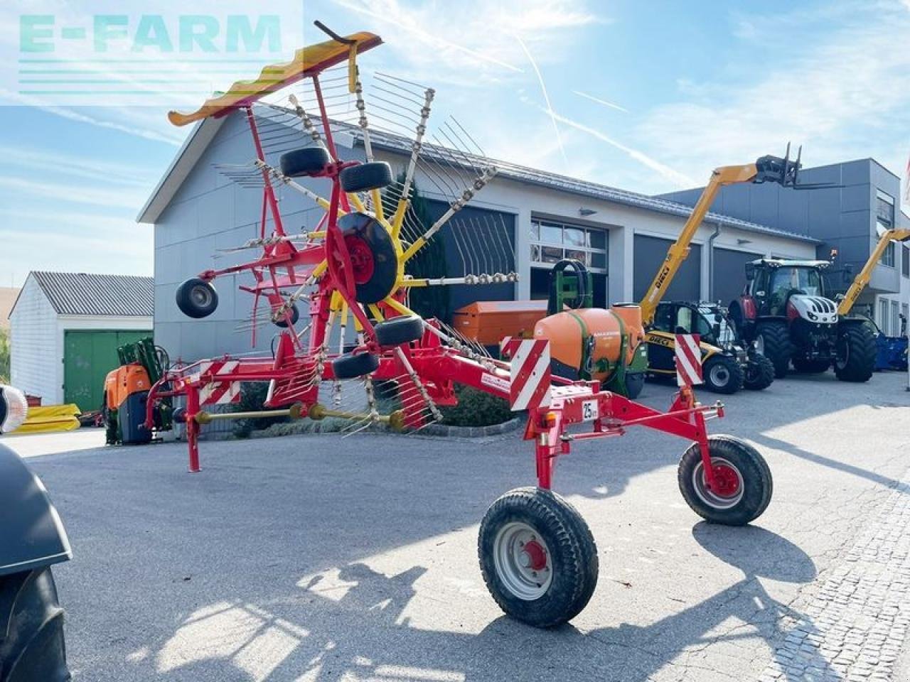 Kreiselheuer typu Pöttinger eurotop 651 a multitast schwader, Gebrauchtmaschine w SANKT MARIENKIRCHEN BEI SCHÄRDING (Zdjęcie 7)