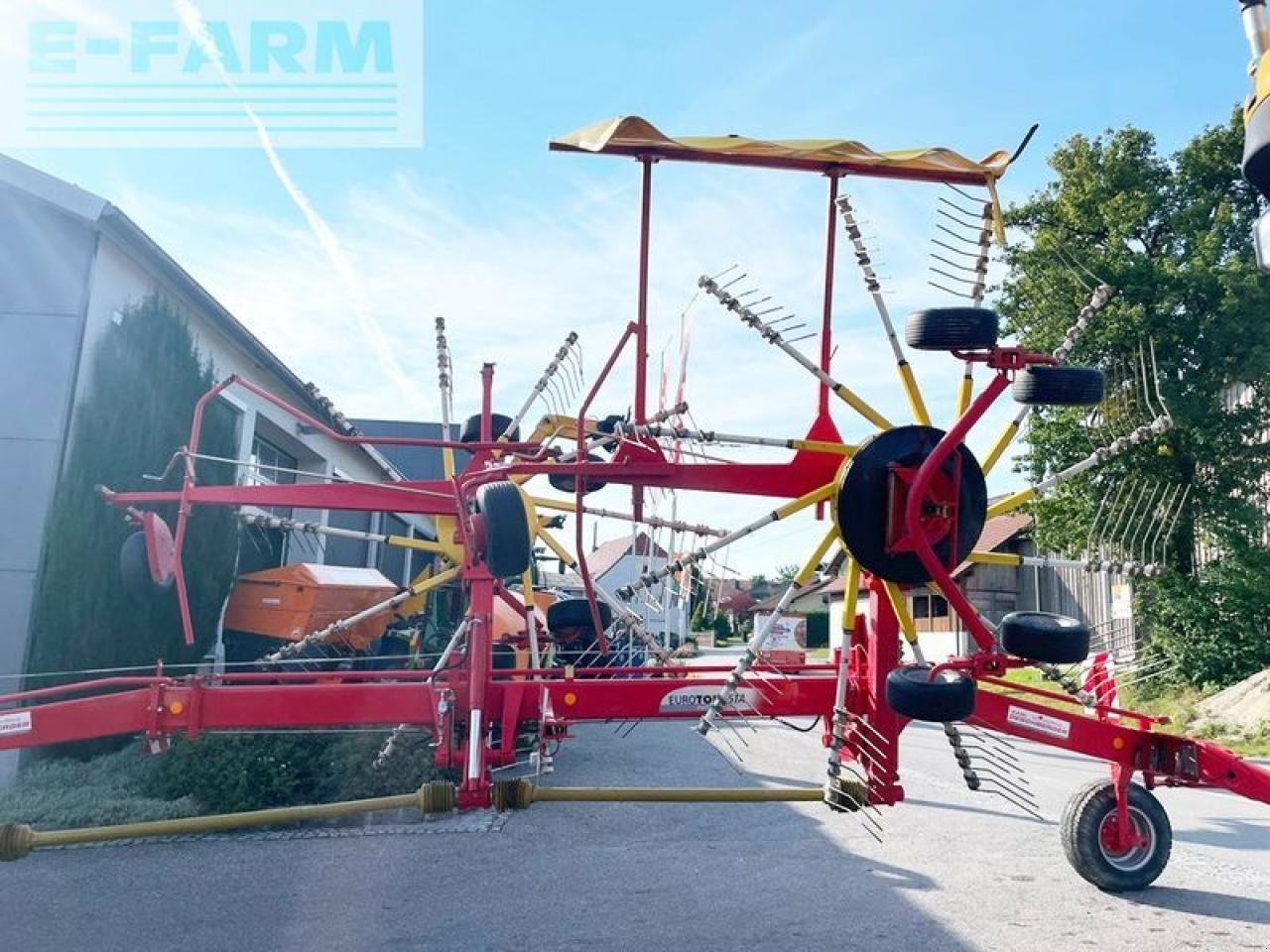 Kreiselheuer Türe ait Pöttinger eurotop 651 a multitast schwader, Gebrauchtmaschine içinde SANKT MARIENKIRCHEN BEI SCHÄRDING (resim 8)