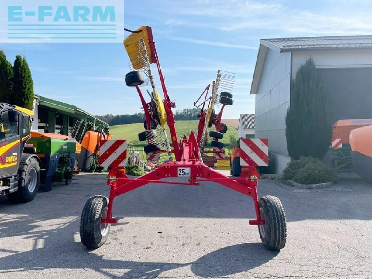 Kreiselheuer del tipo Pöttinger eurotop 651 a multitast schwader, Gebrauchtmaschine In SANKT MARIENKIRCHEN BEI SCHÄRDING (Immagine 6)