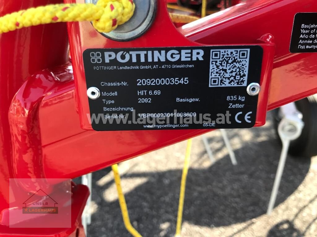 Kreiselheuer tip Pöttinger HIT 6.69, Neumaschine in Wartberg (Poză 2)