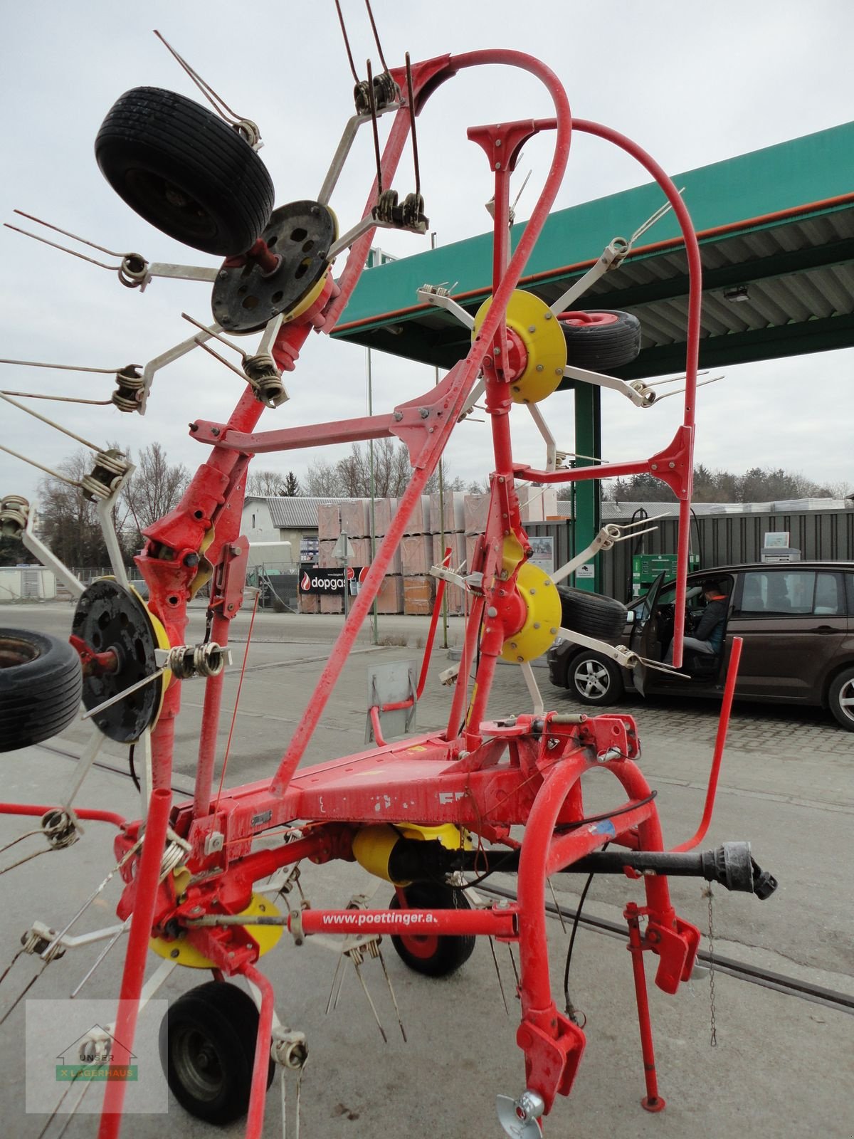 Kreiselheuer van het type Pöttinger Hit 690 N, Gebrauchtmaschine in Freistadt (Foto 2)